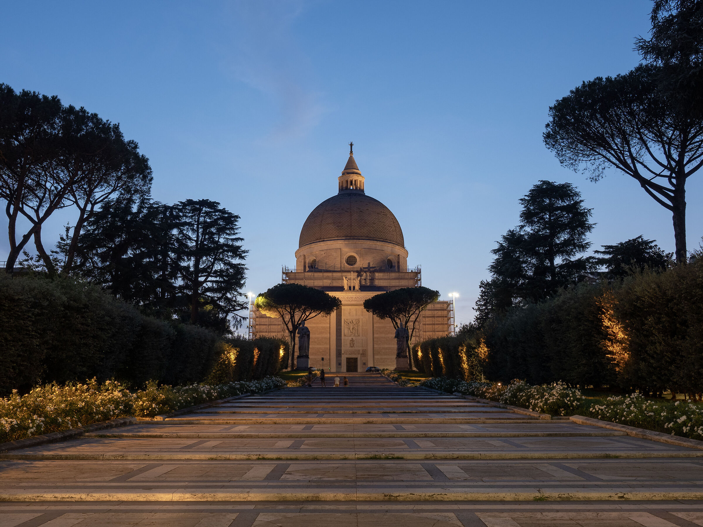 St. Peter and Paul at sunset