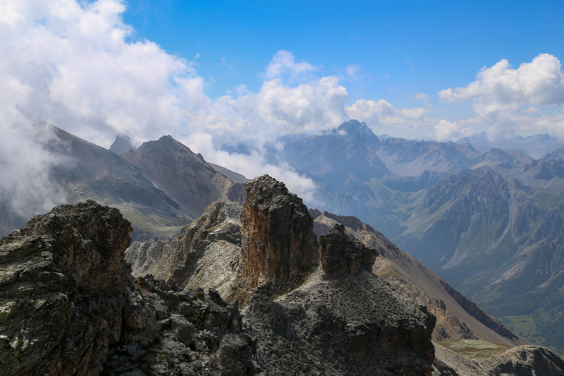 On the Gioele trail, Val maira