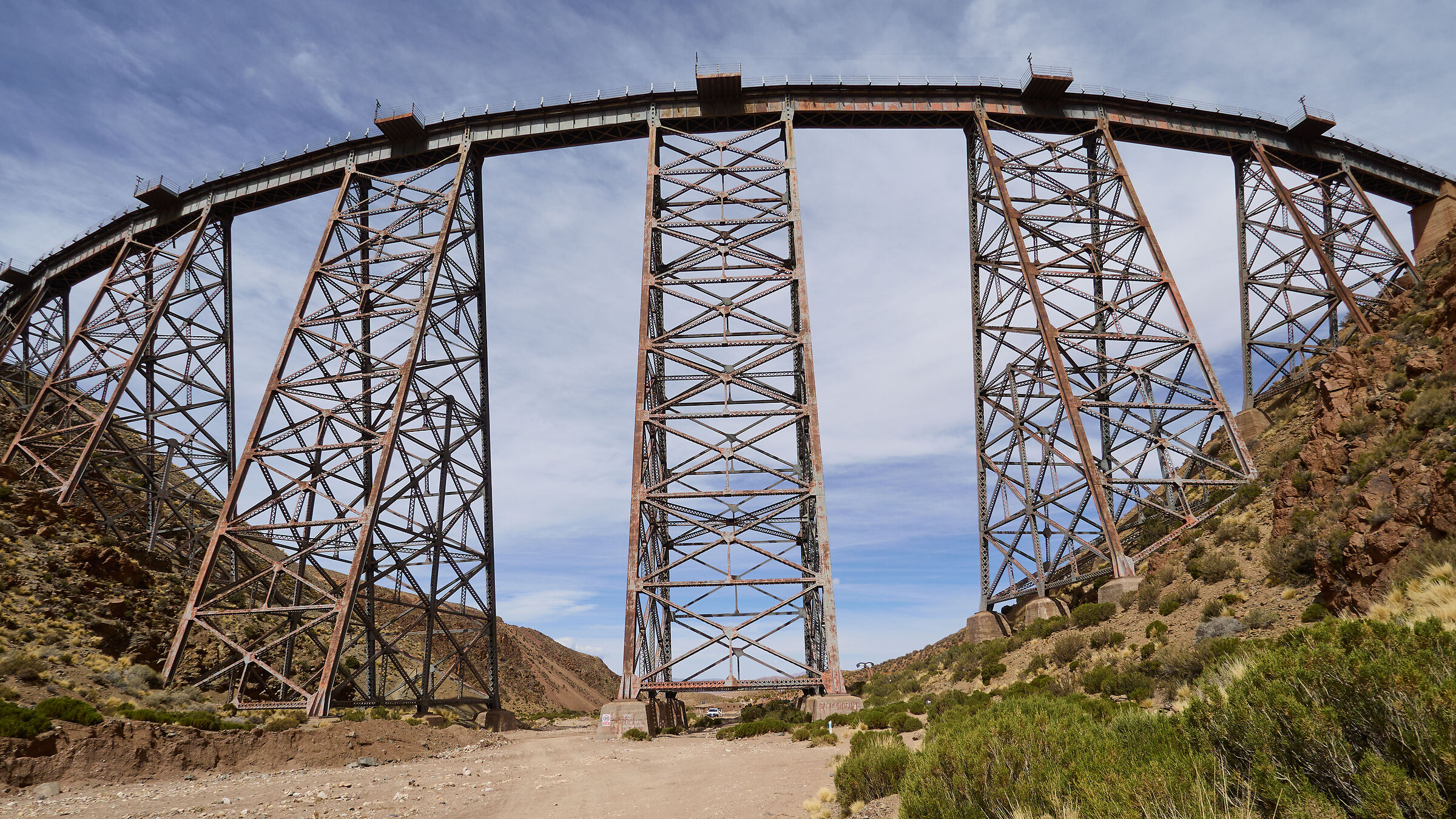 The La Polvorilla viaduct