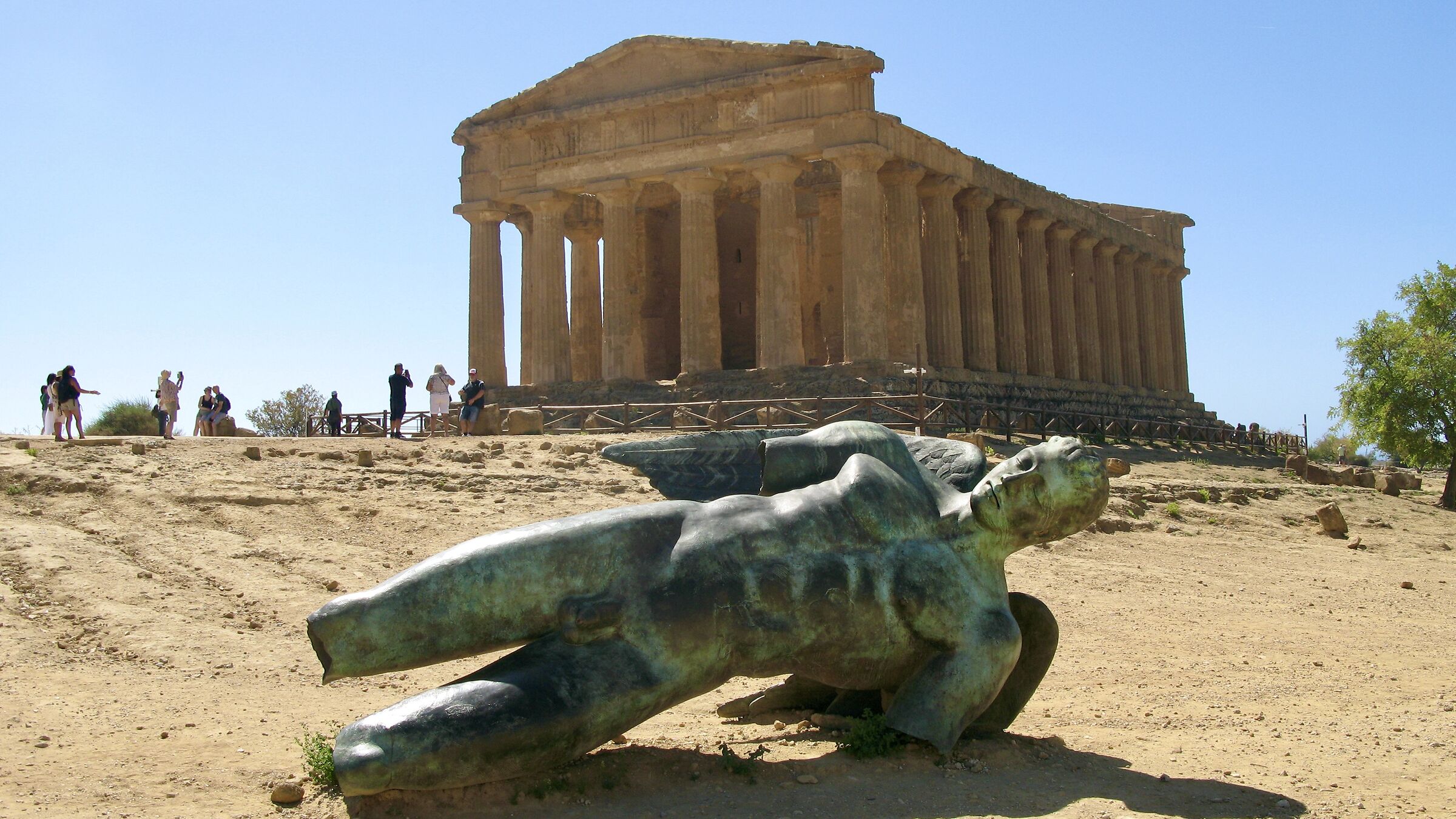 The temple of Concordia, a timeless classic.