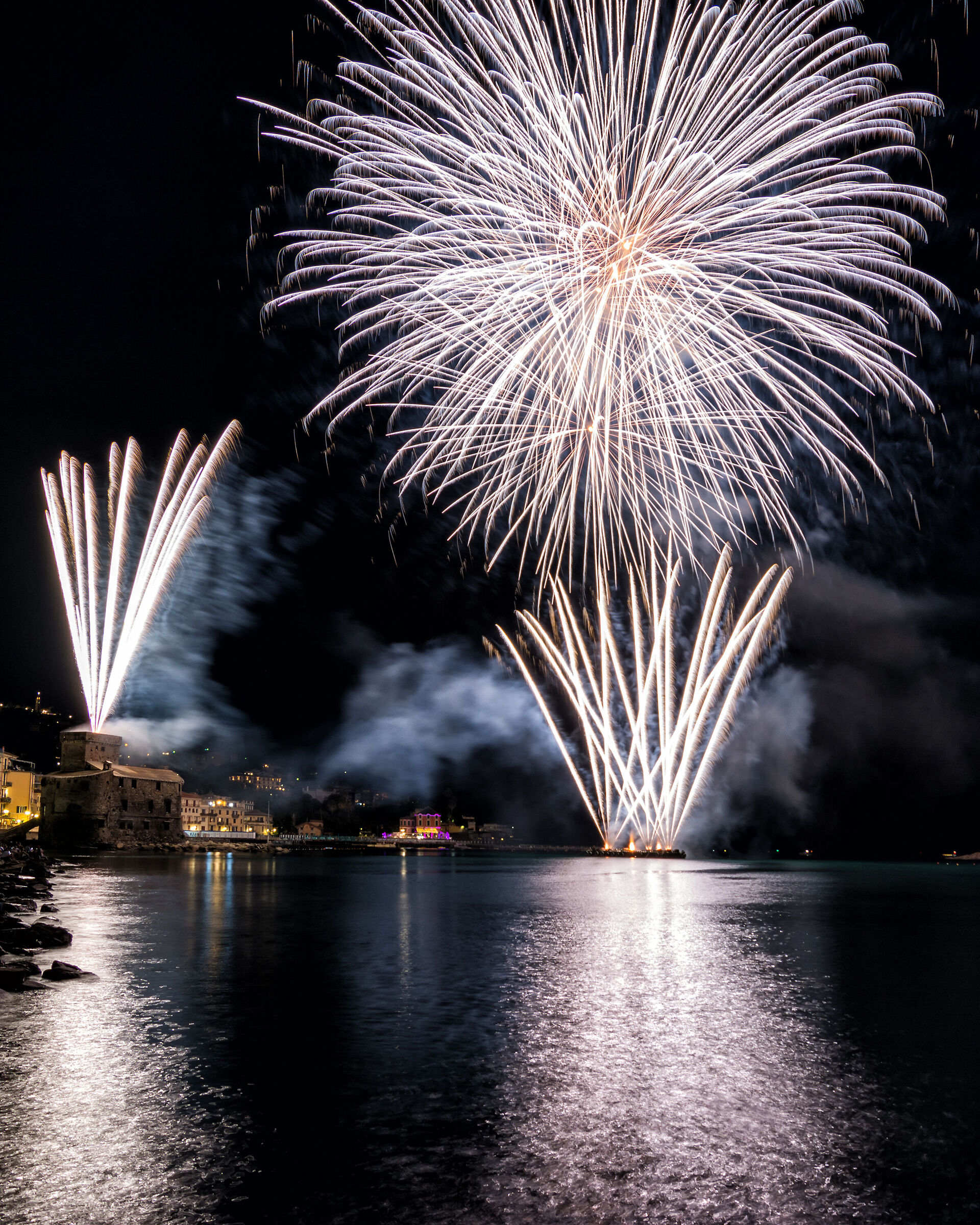 The white fires and the castle