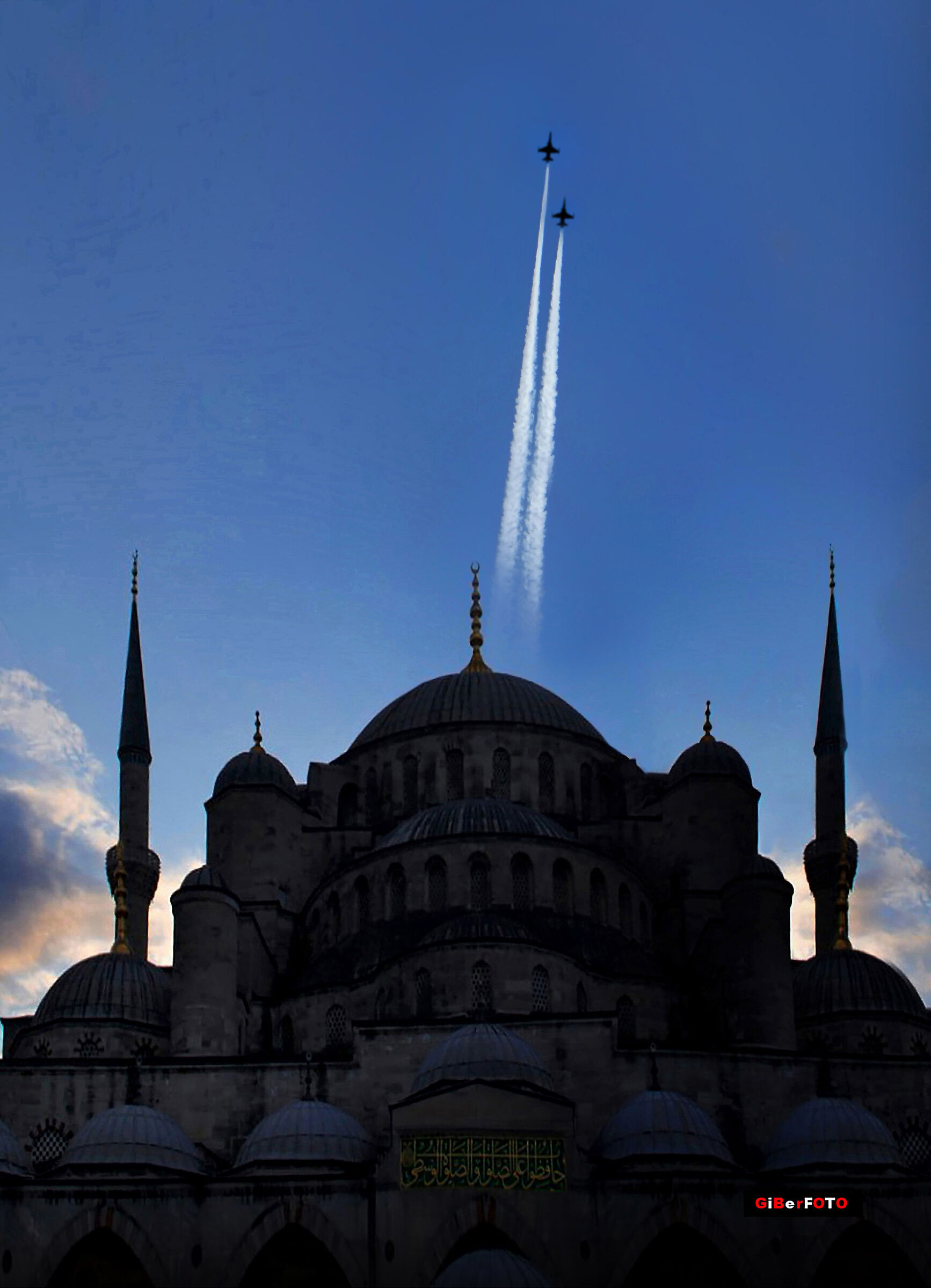 Sorvolo sulla ....Moschea !