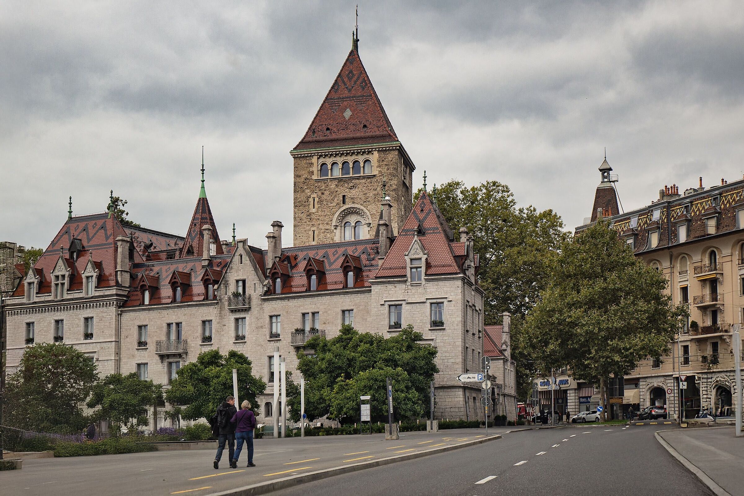 Château d'Ouchy, Lausanne, Svizzera