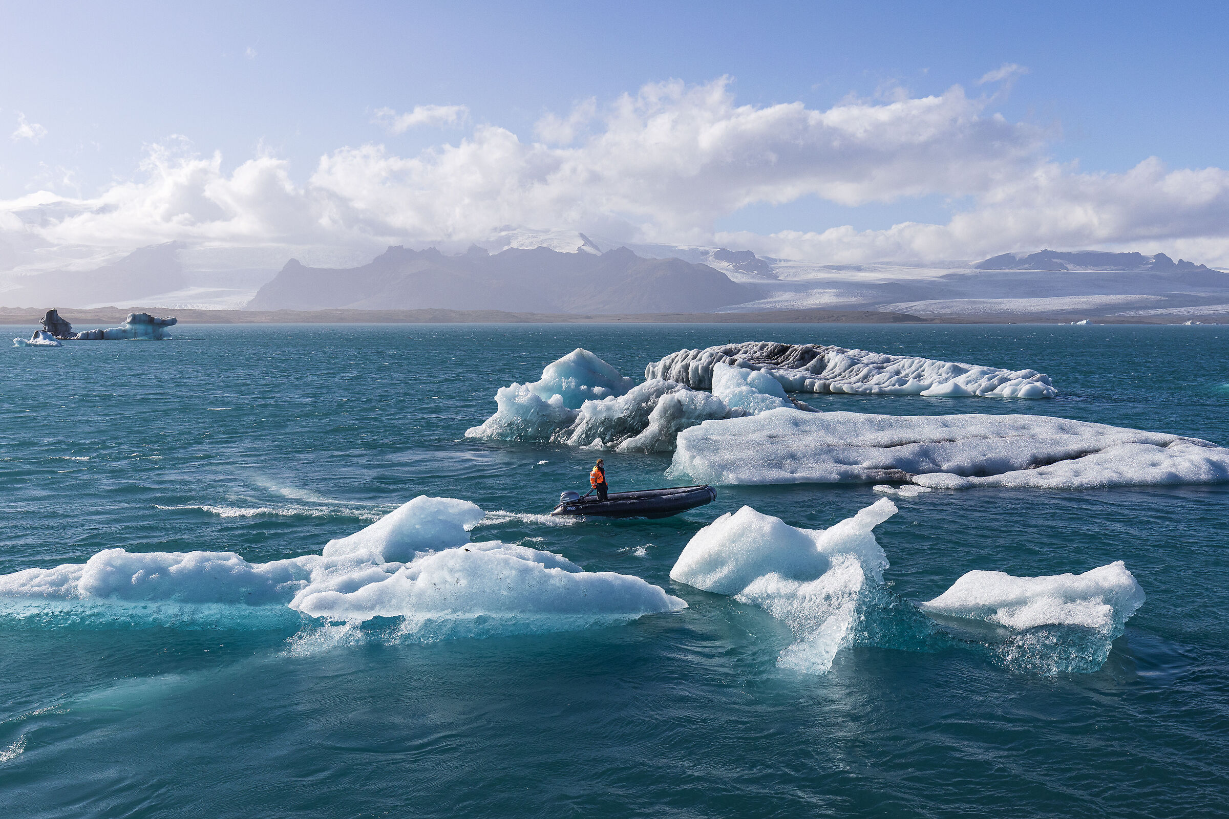 Walking among the Icebergs