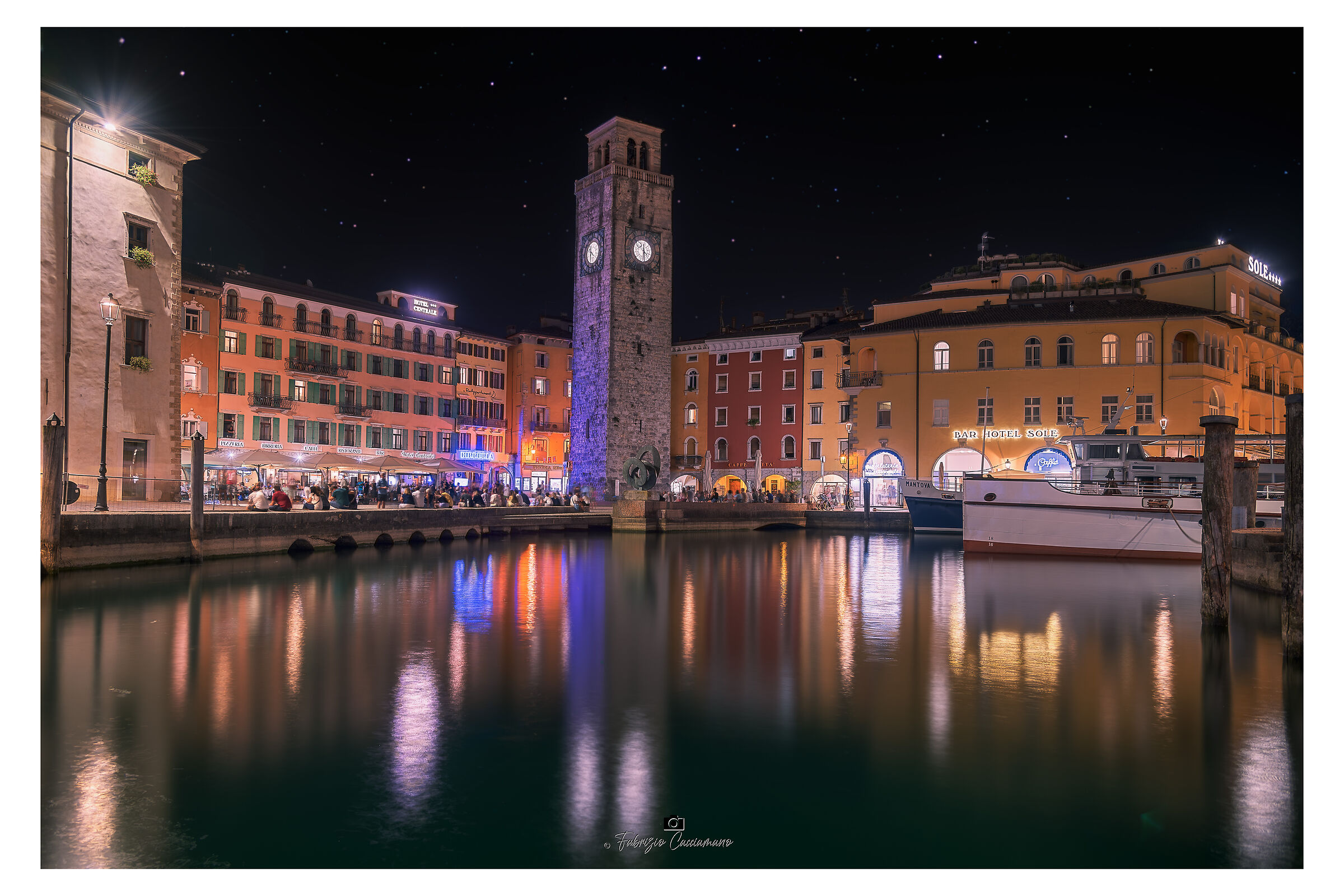 Riva del Garda By Night