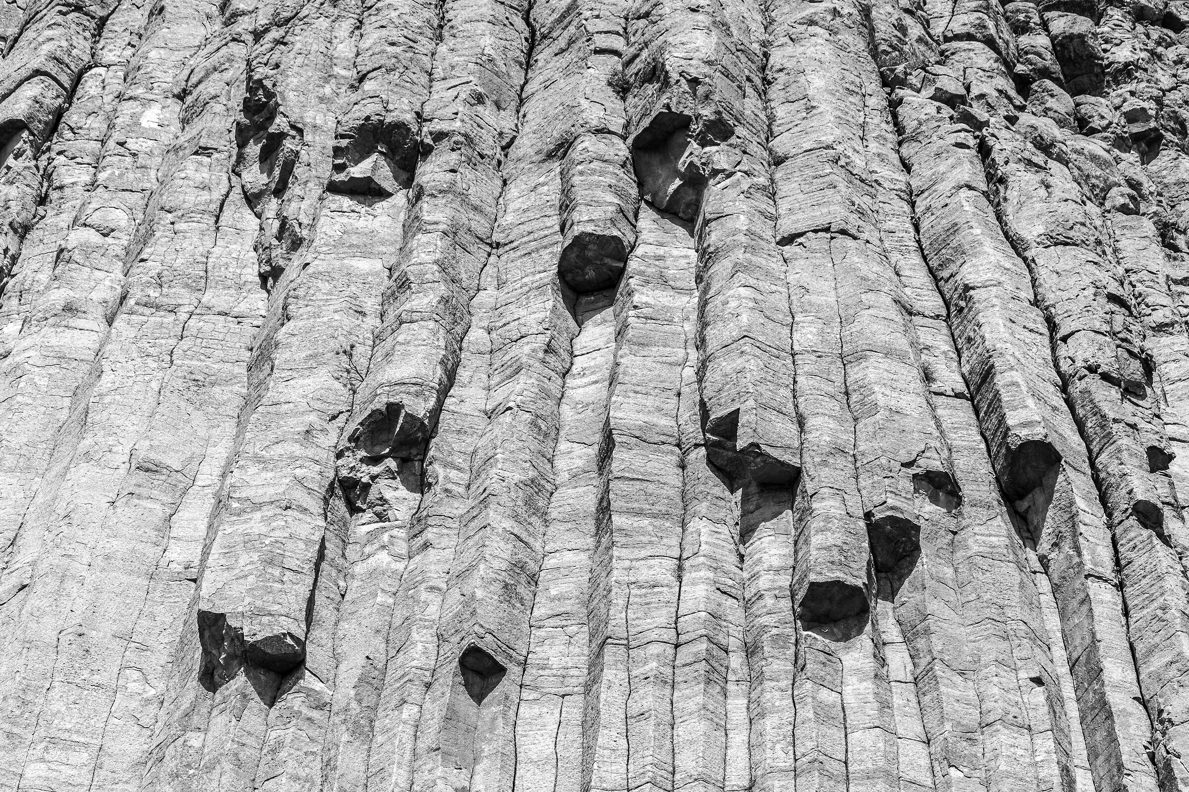 Devils Tower wall