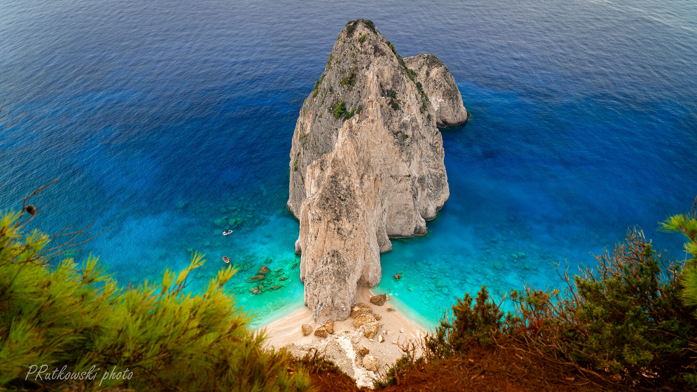 Grecja, wyspa Zante - Myzithres.