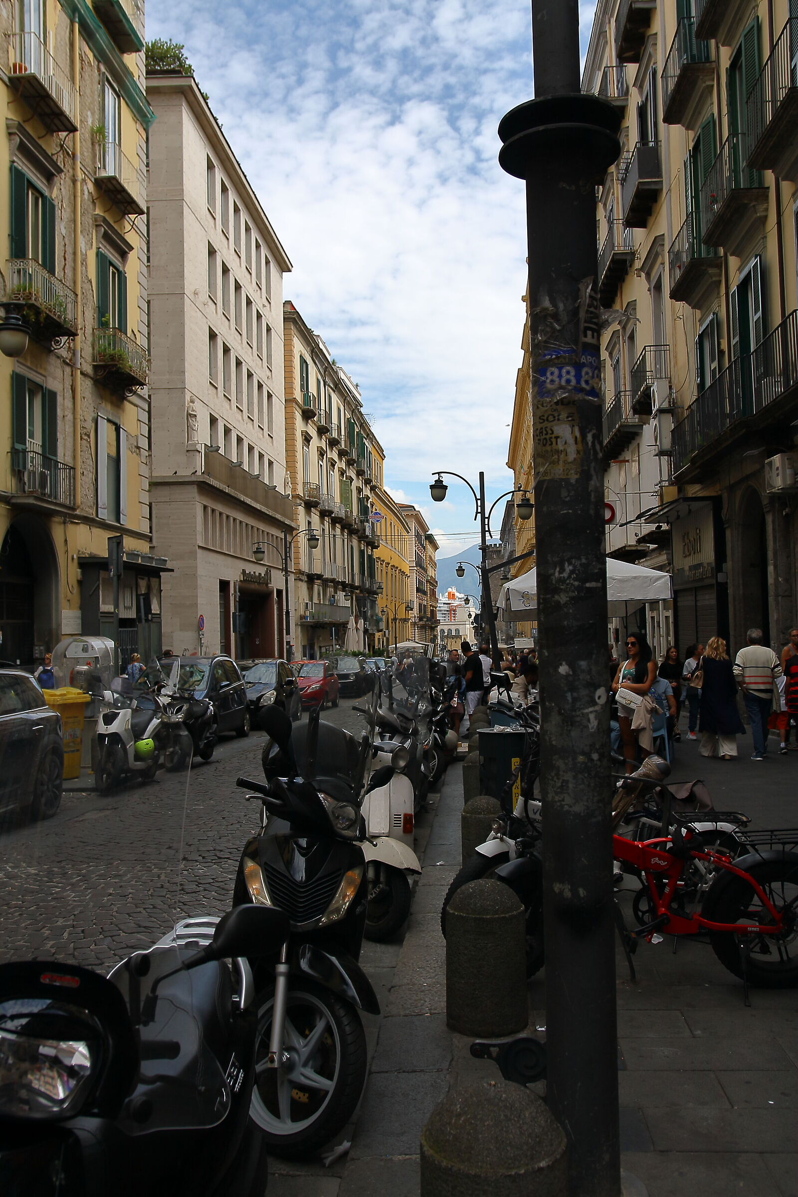 Avenue in Naples