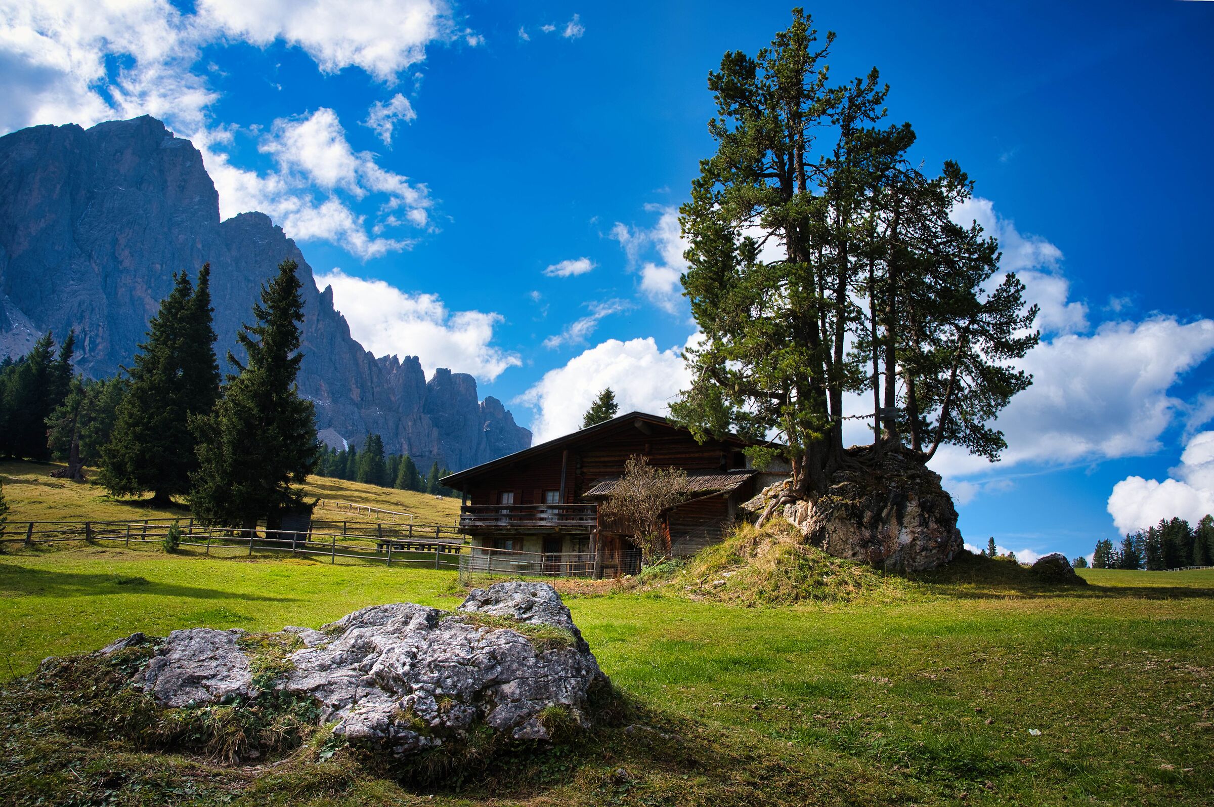 House in the mountains