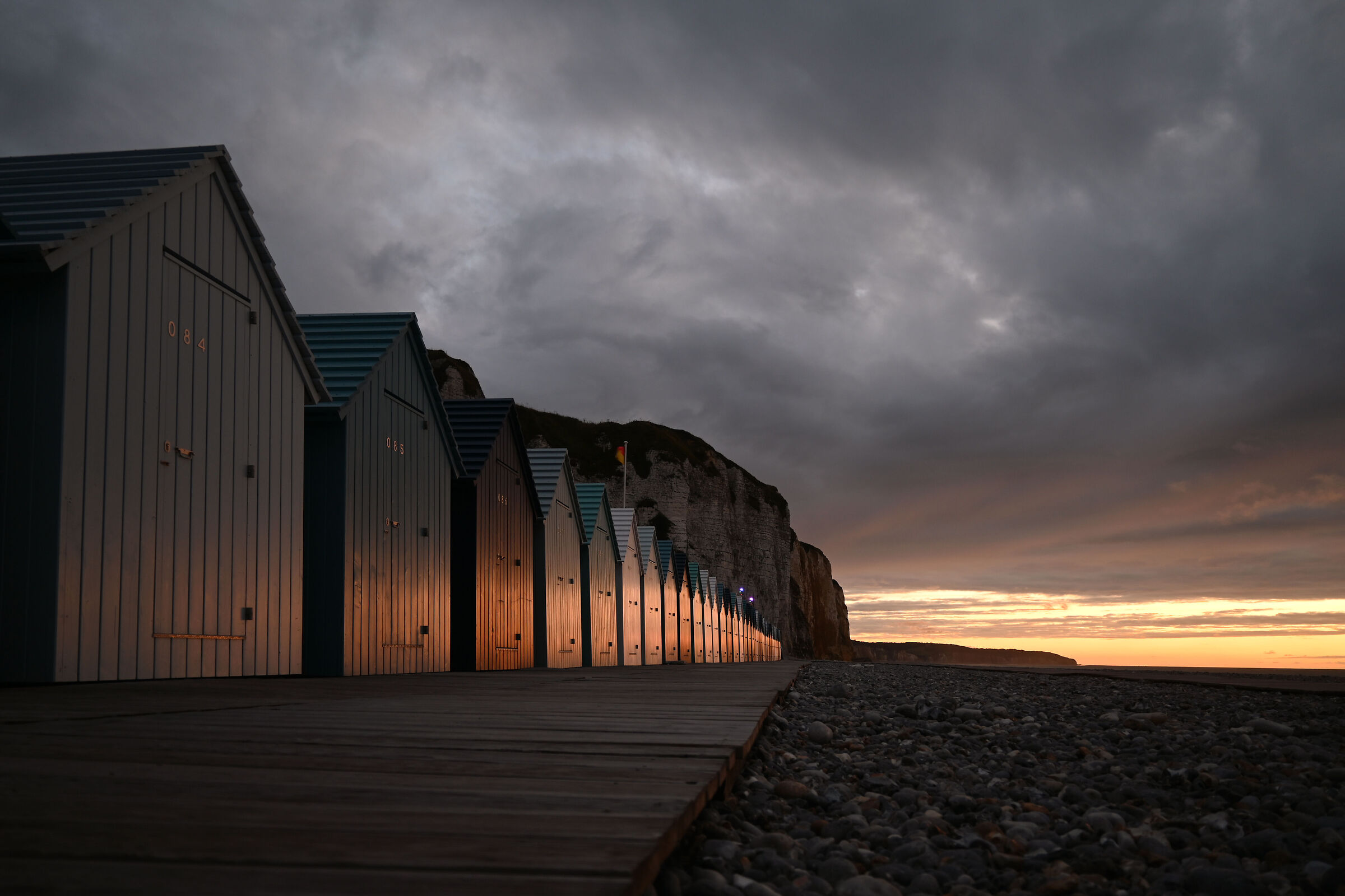 Dieppe Cabines de plage