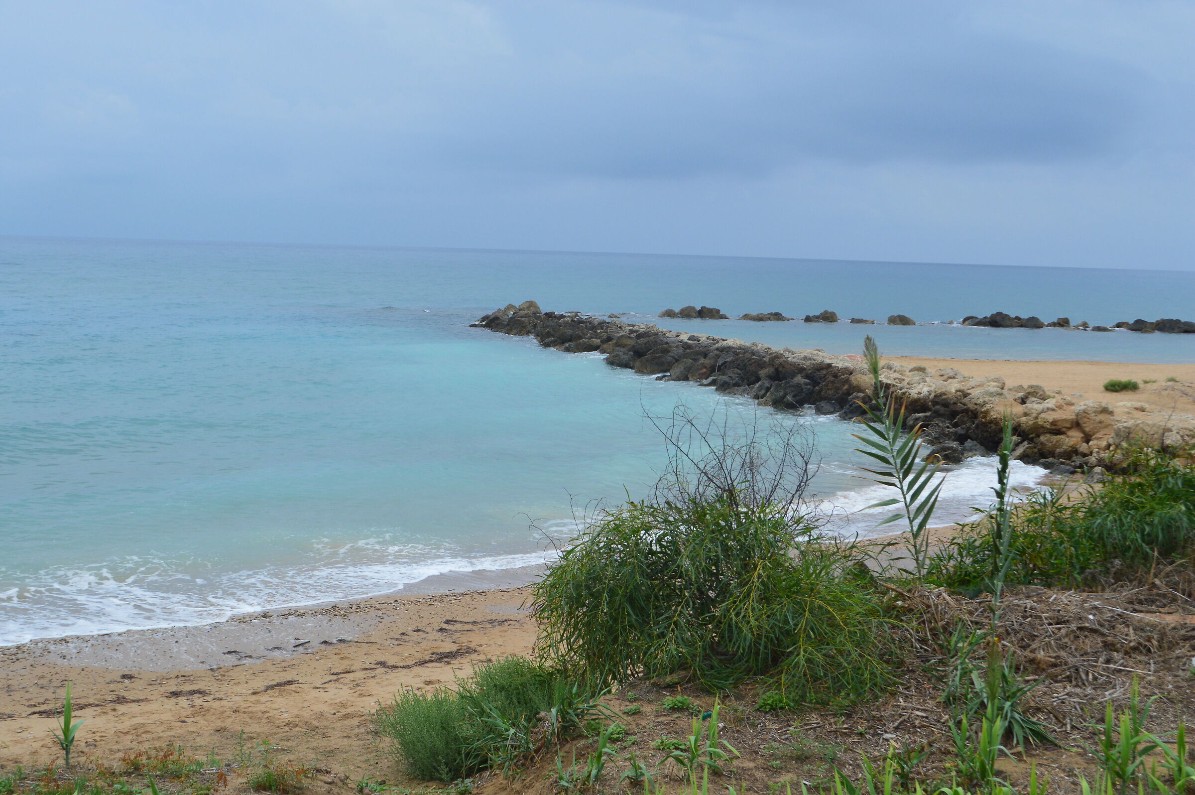 Sea at the end of September before it starts raining!