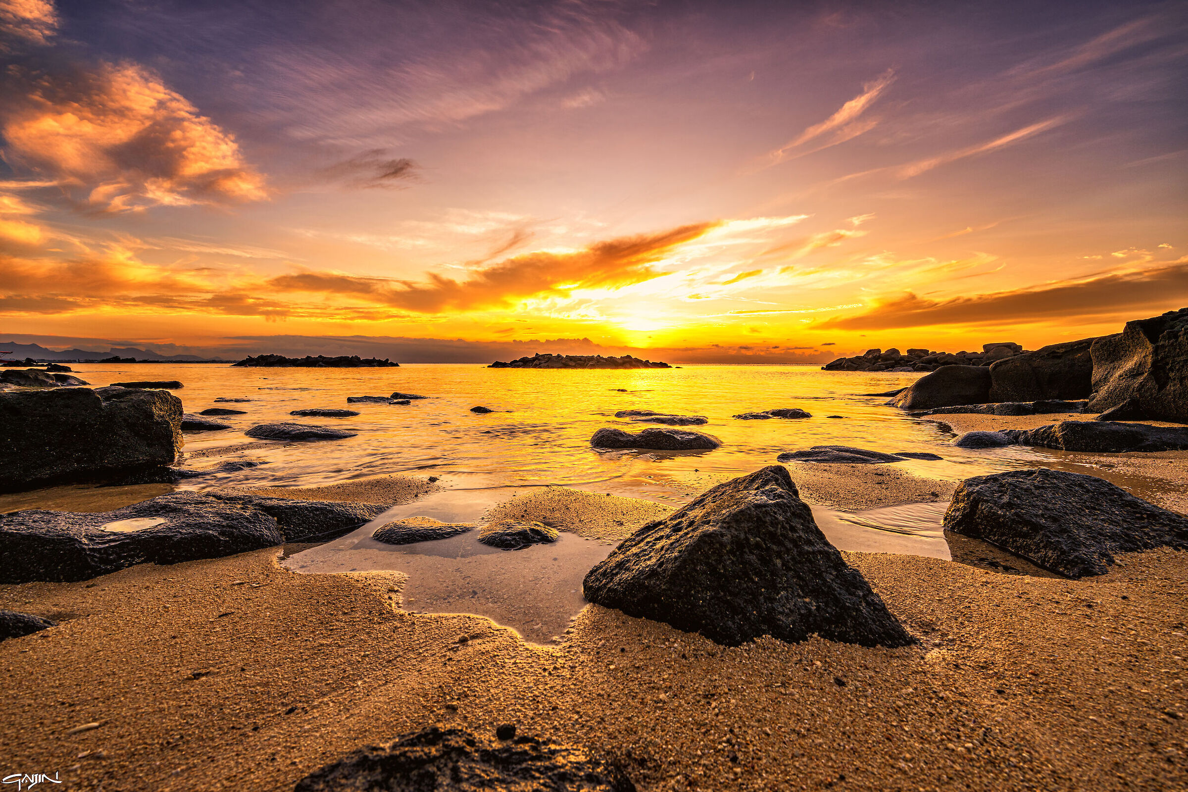 Sunset Pointe aux Cannoniers