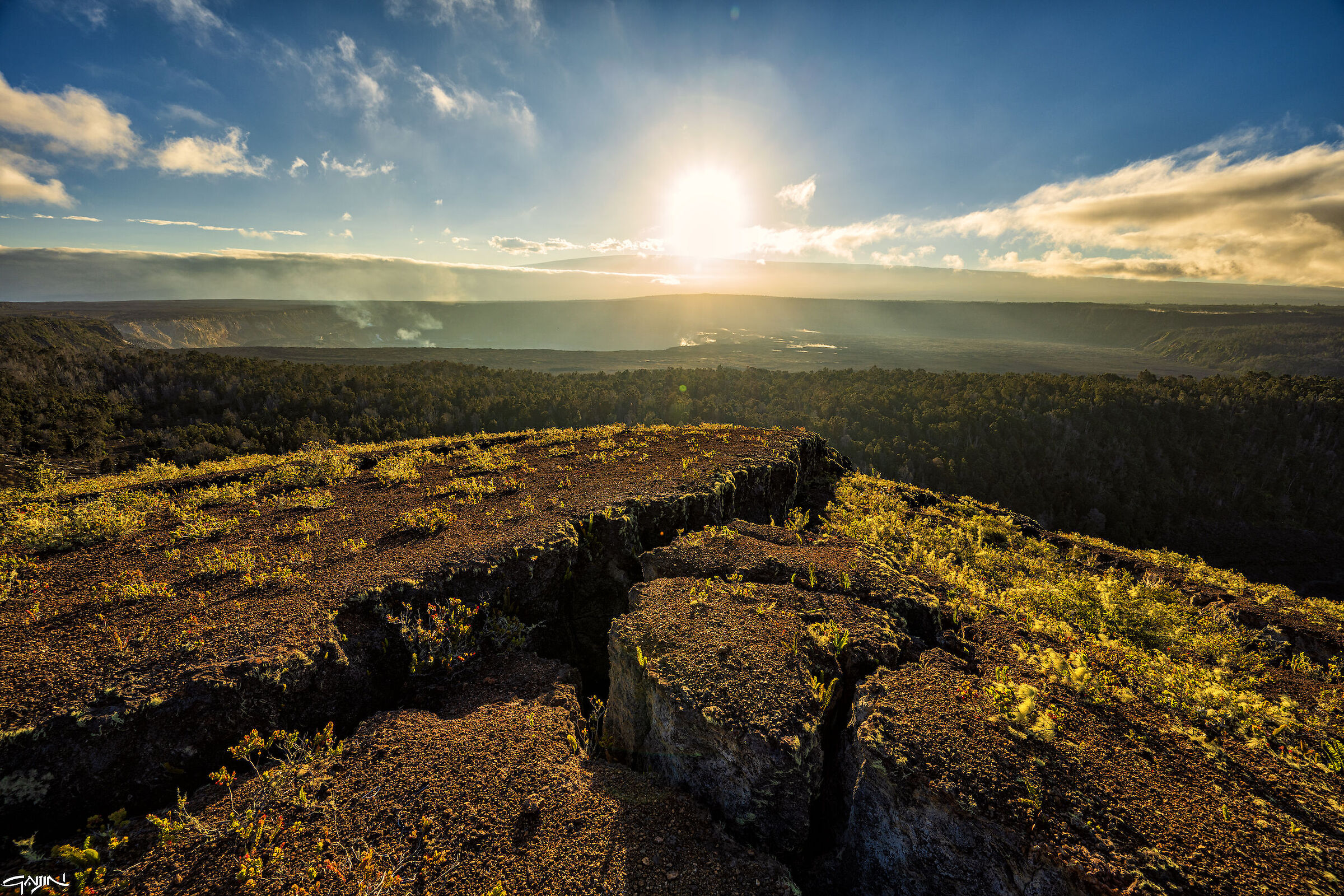 Kilauea sunset - Big Island