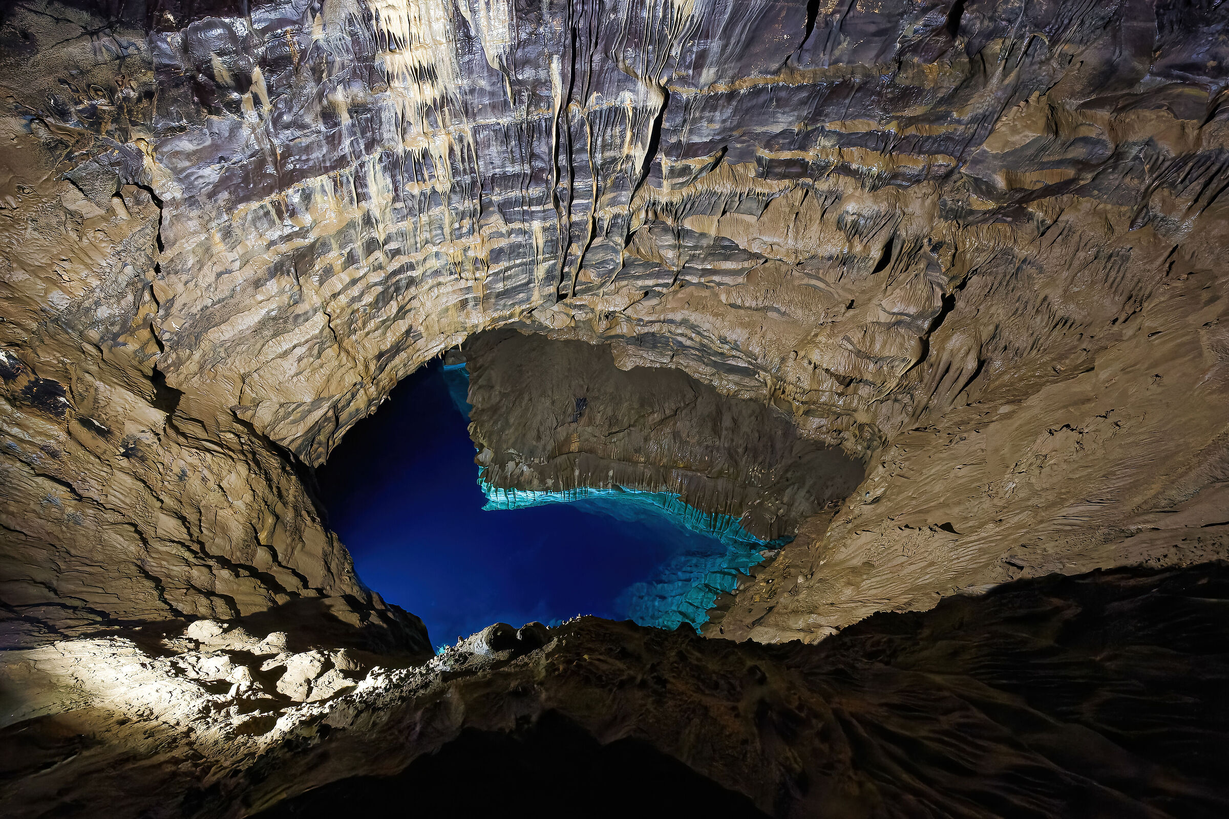 Water at the bottom of the well