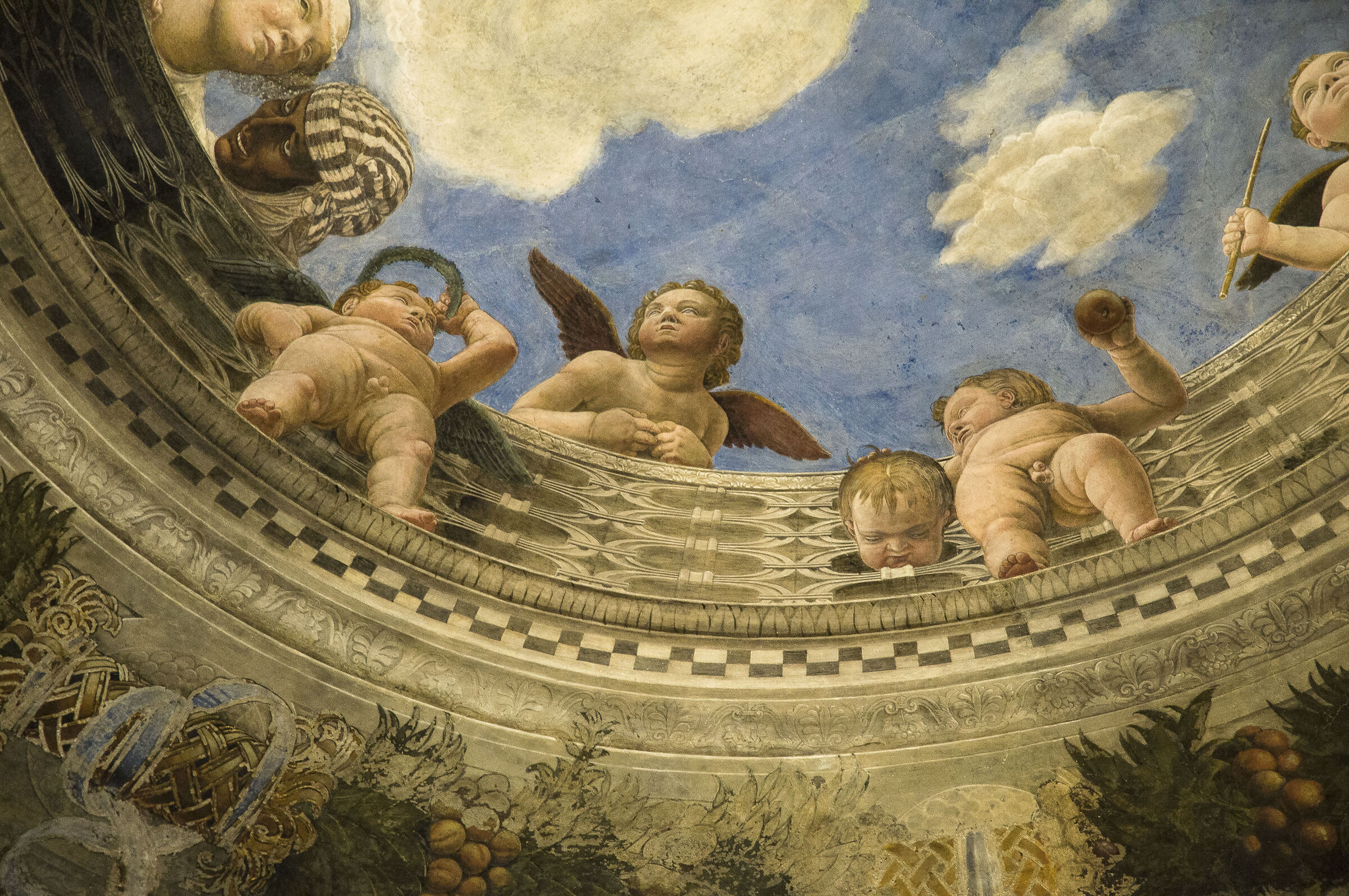 Camer degli sposi. particolare