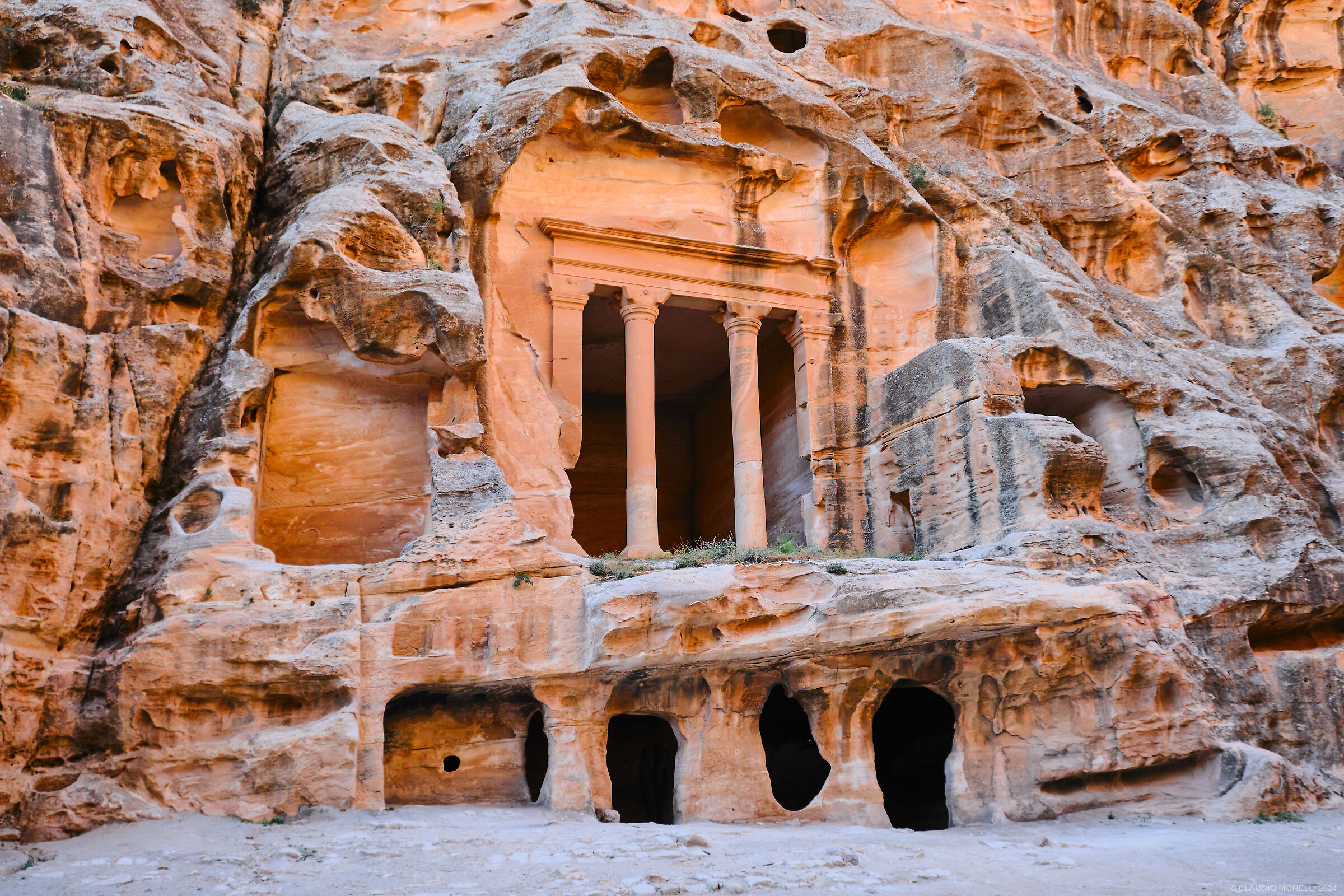 2024 In Giordania - Piccola Petra: una tomba nabatea