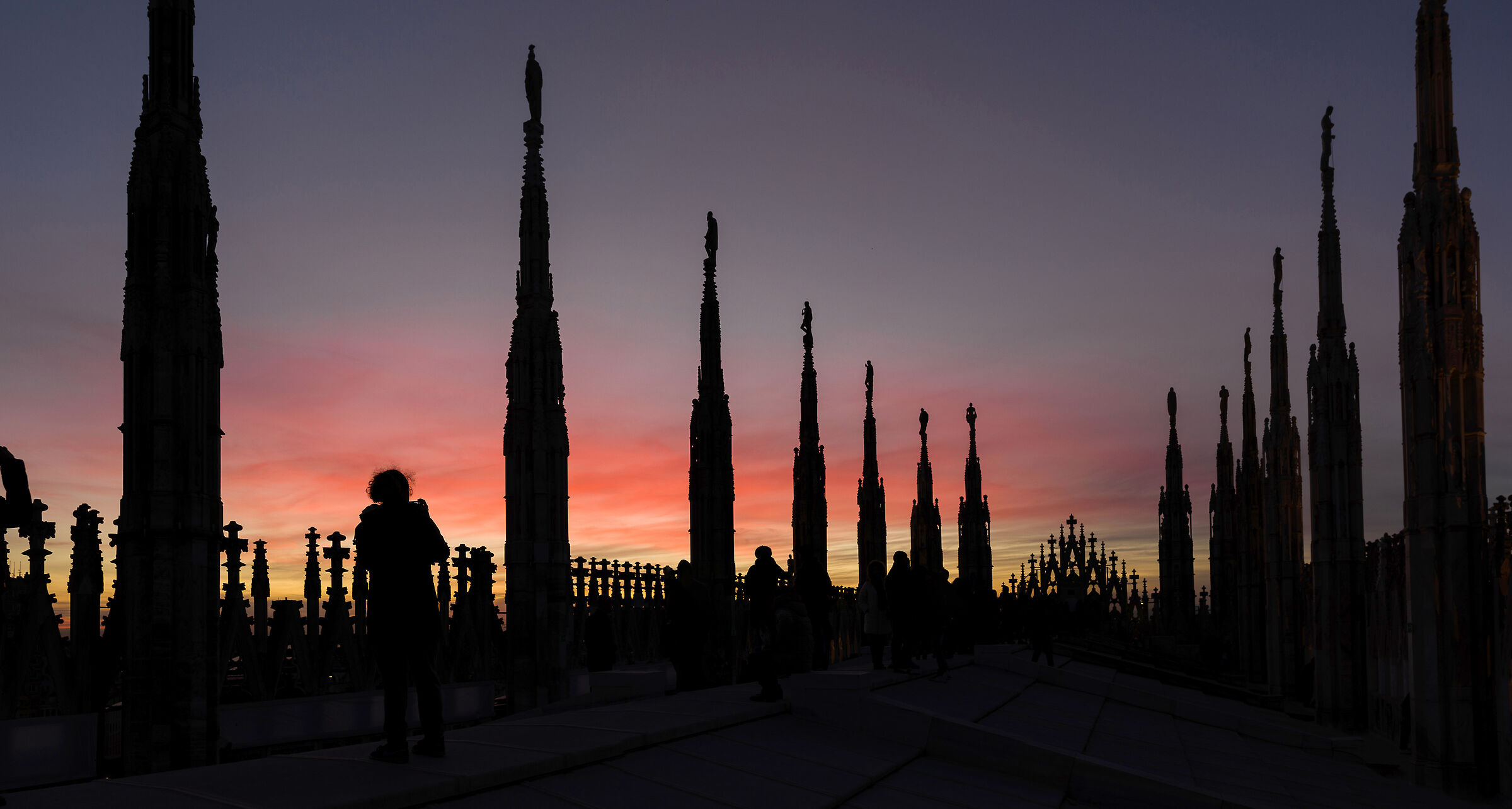 Milanese sunset