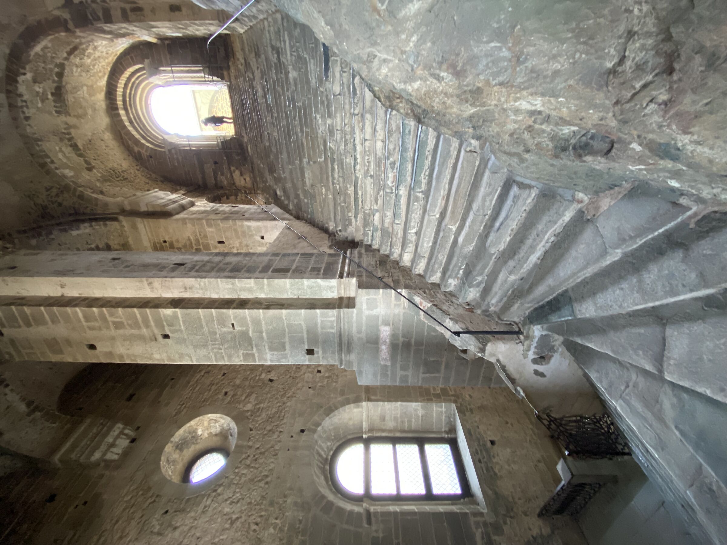 Sacra di San Michele, scalone dei morti, val di Susa TO