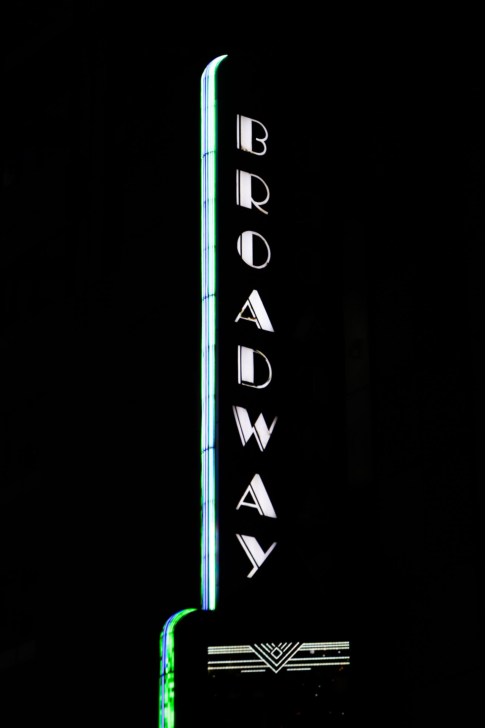 The lights of Broadway