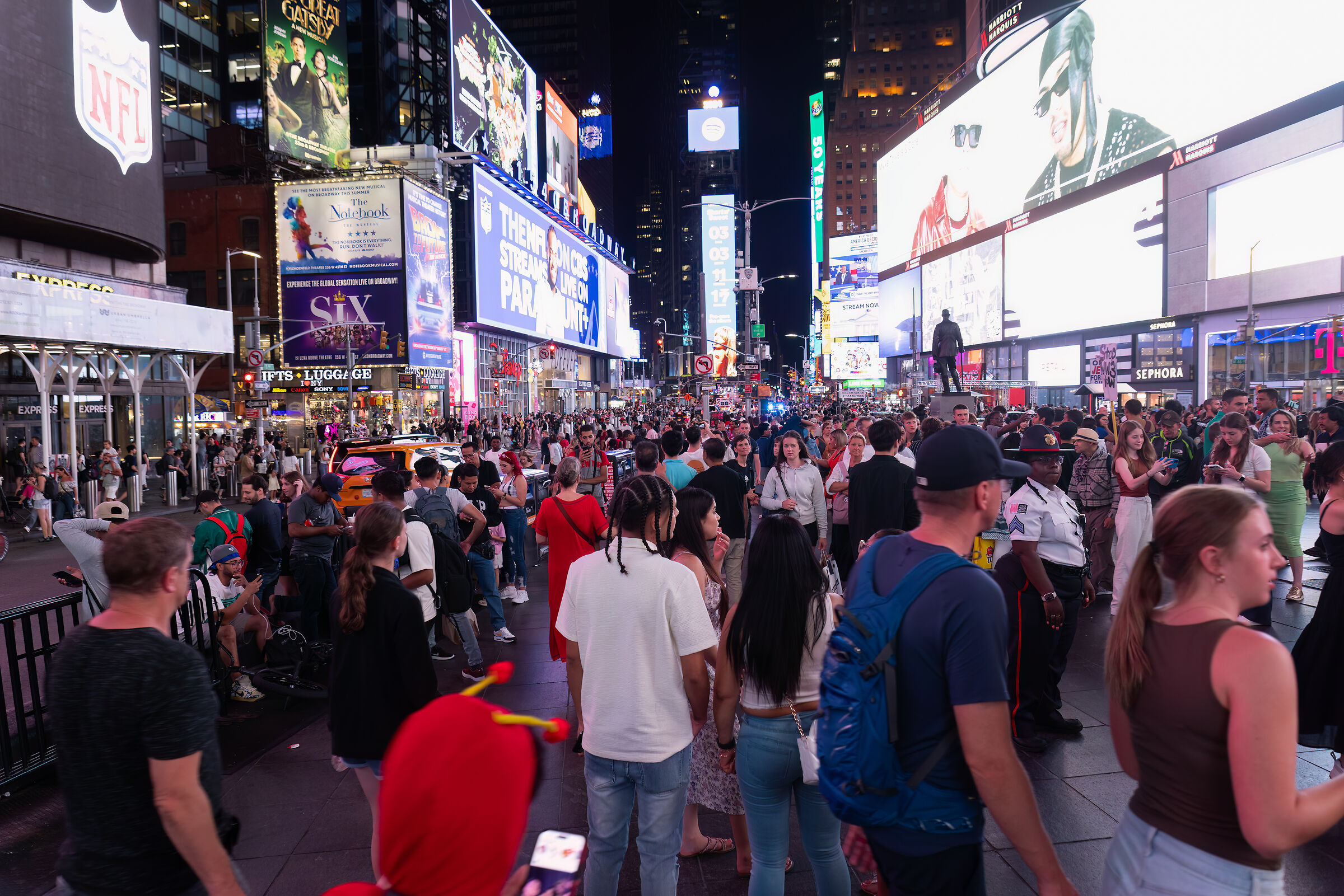 Timesquare by night