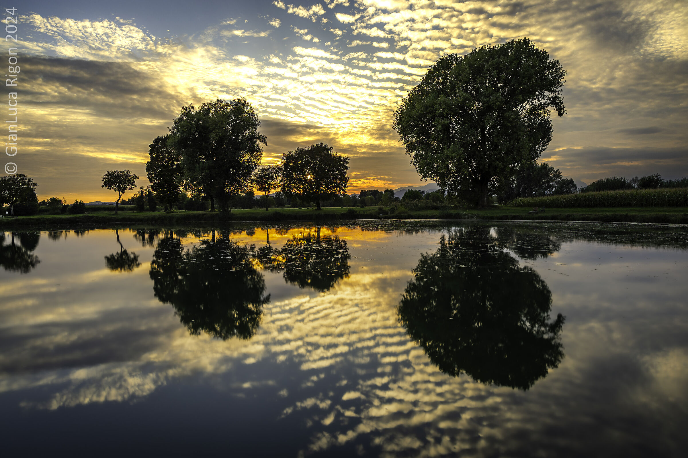 Tramonto al Laghetto