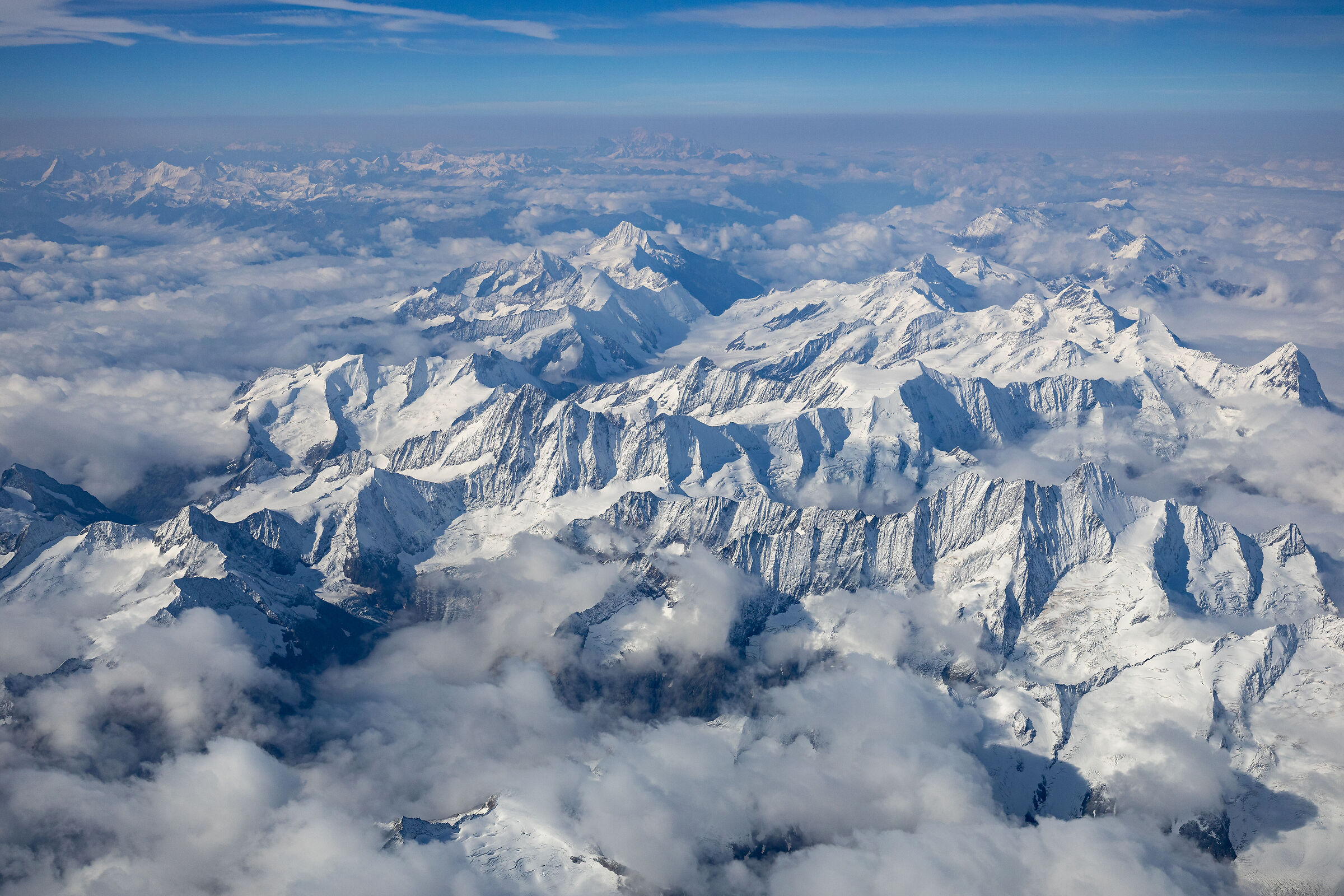 Jungfrau-Fiescherhorn massif