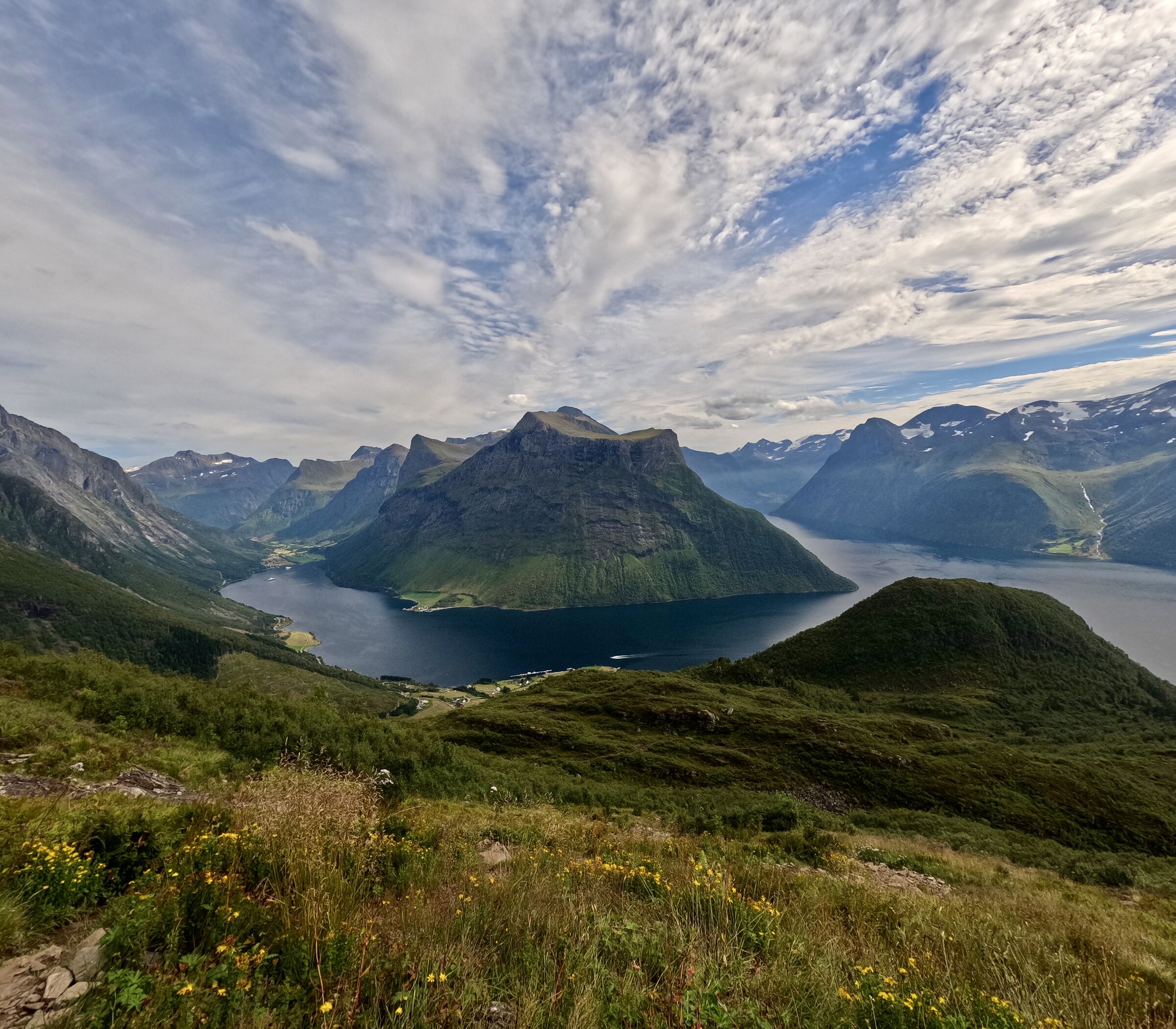 View from mount Saksa
