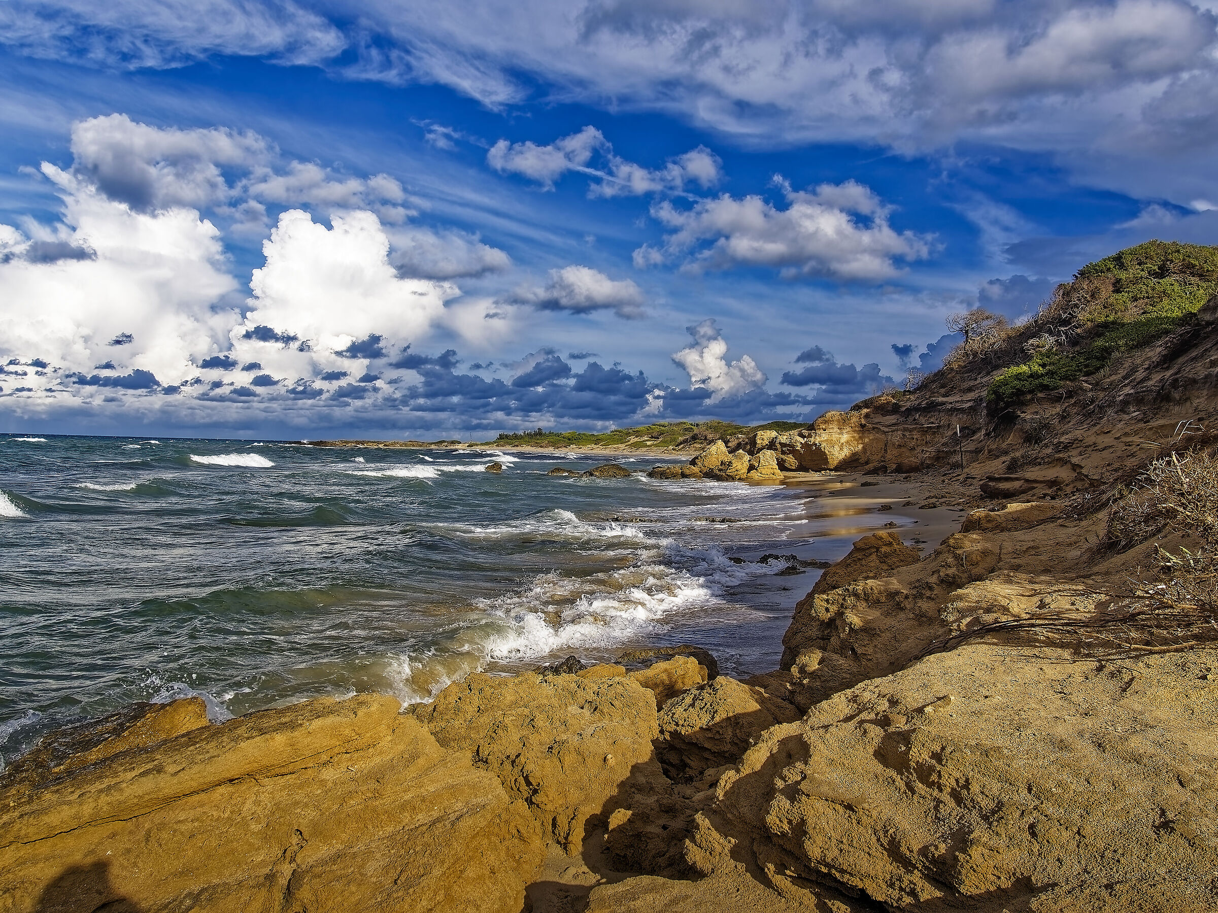 Apulia along the sea