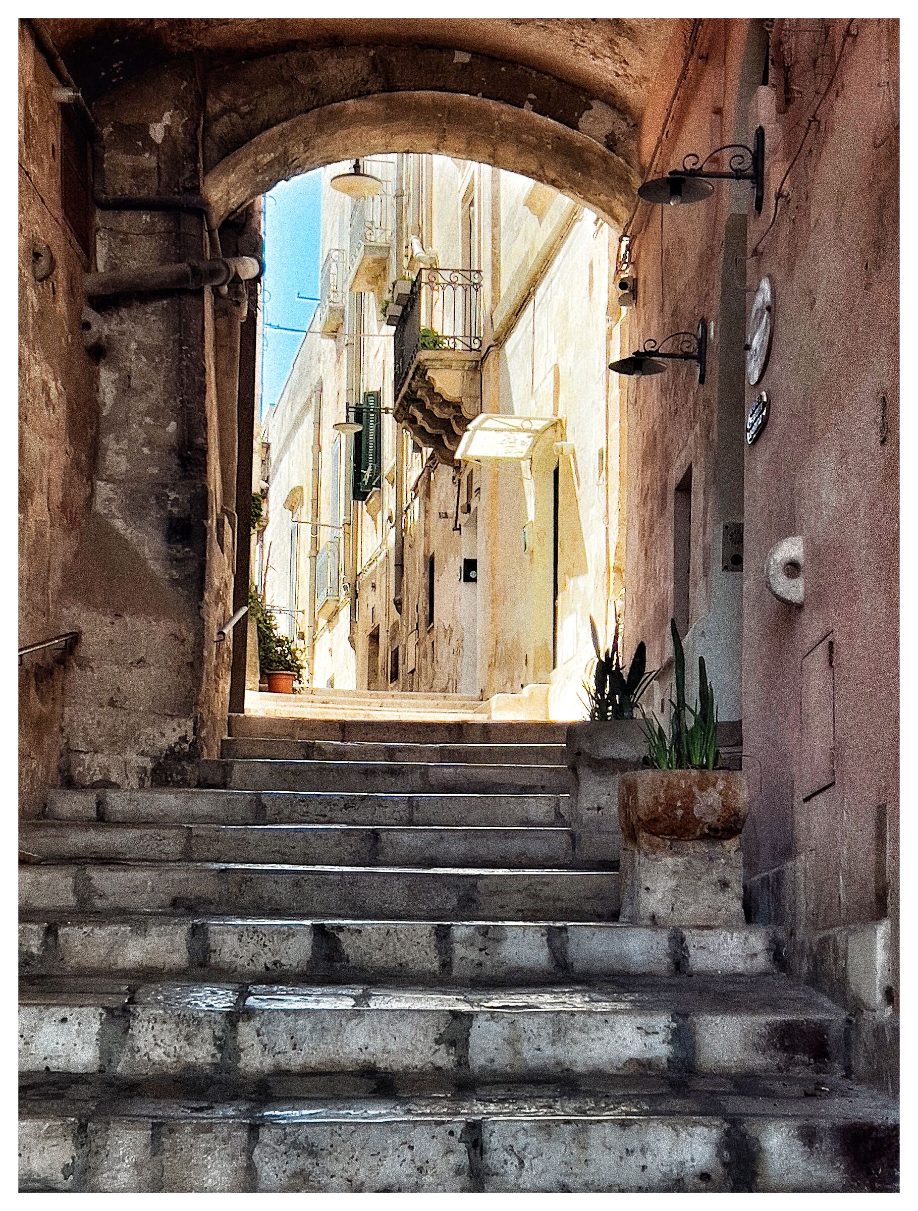 Matera on canvas
