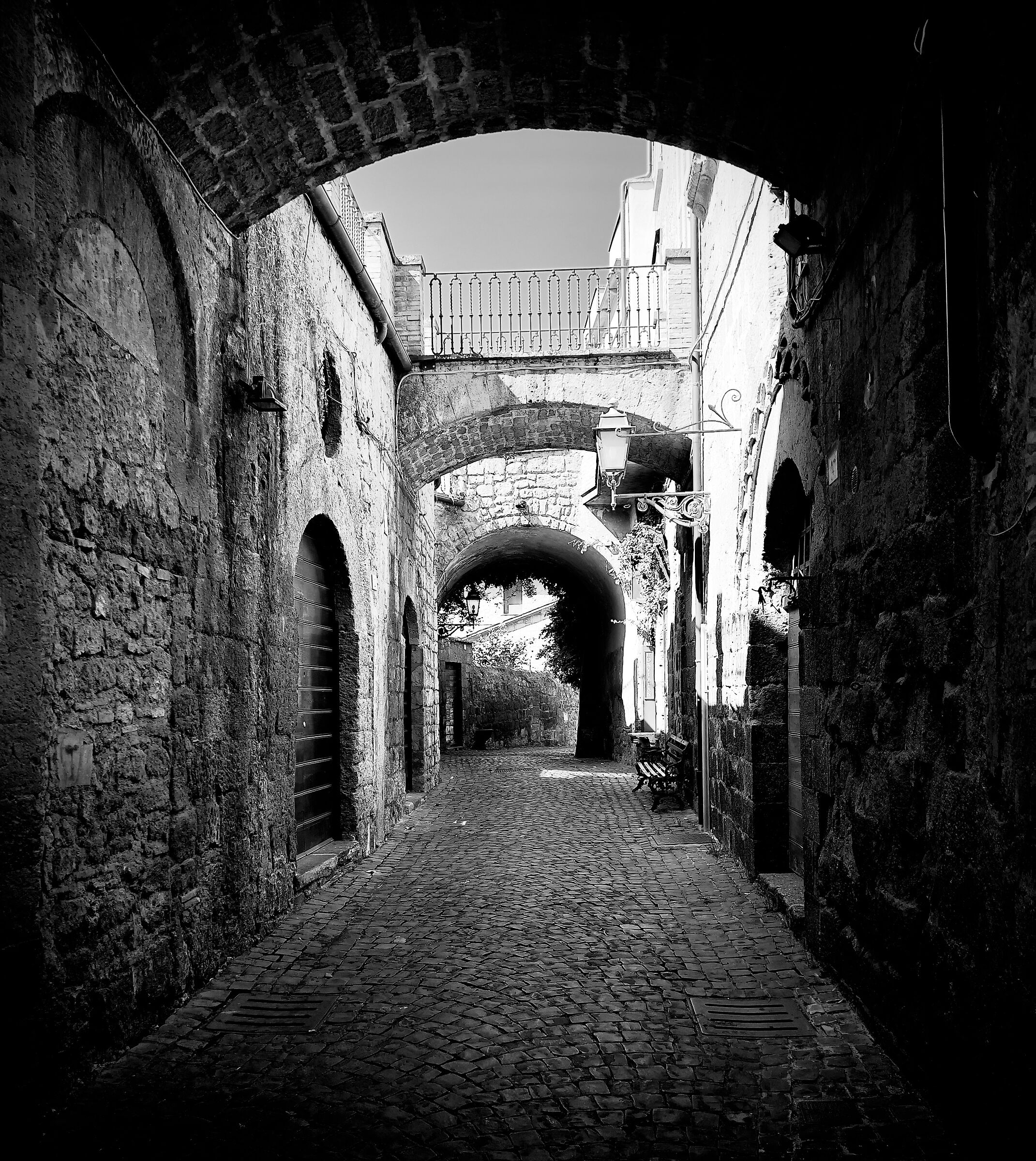 Orvieto b&w