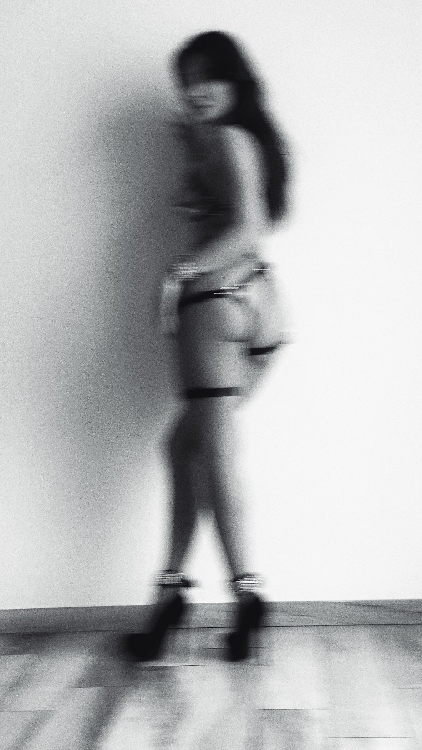 Black and white