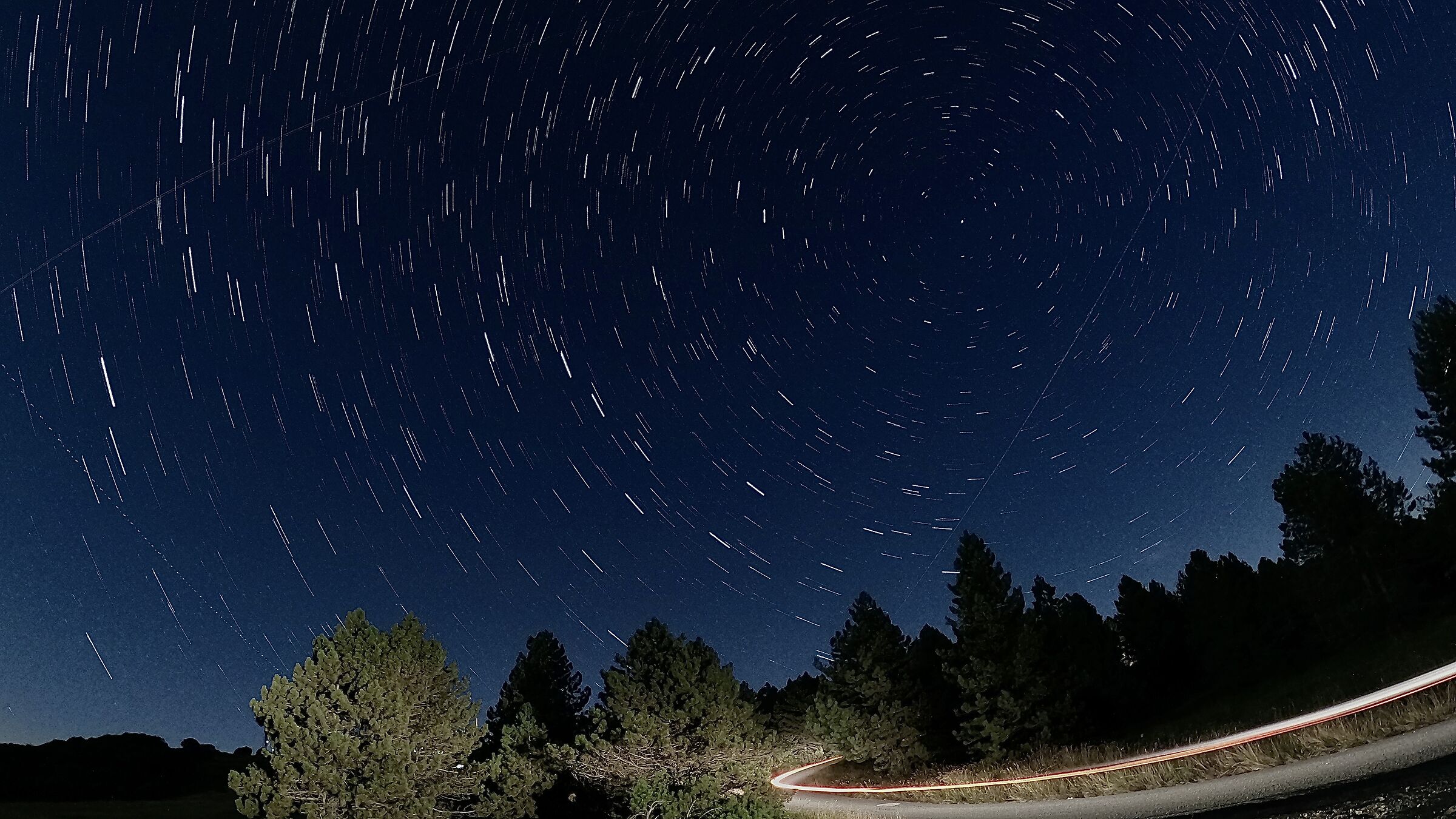 Star trail