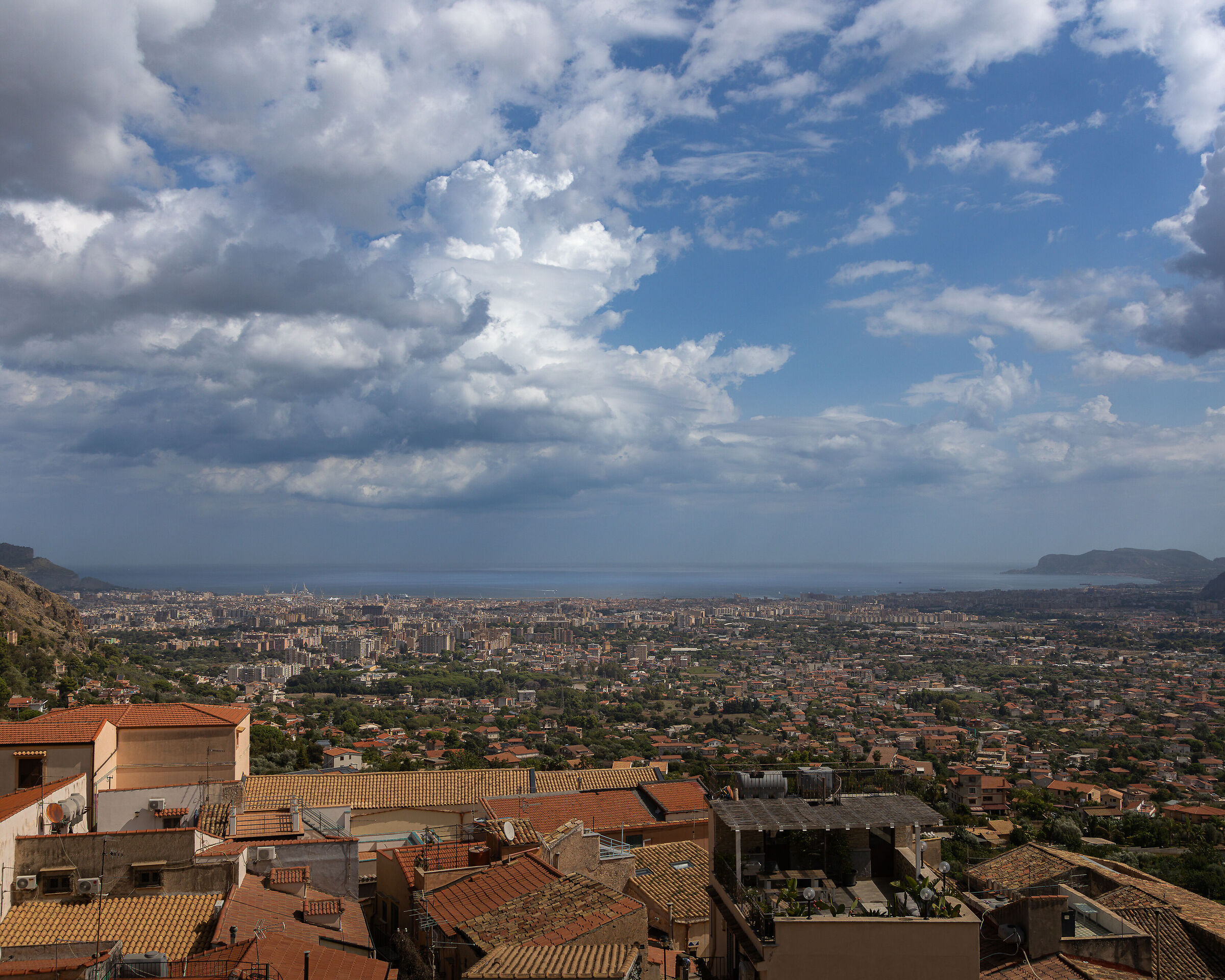 Monreale - panorama of Palermo