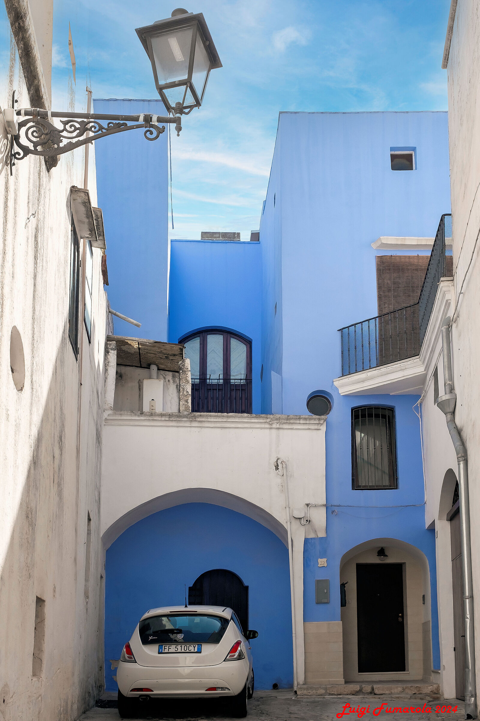 Mediterranean colors.