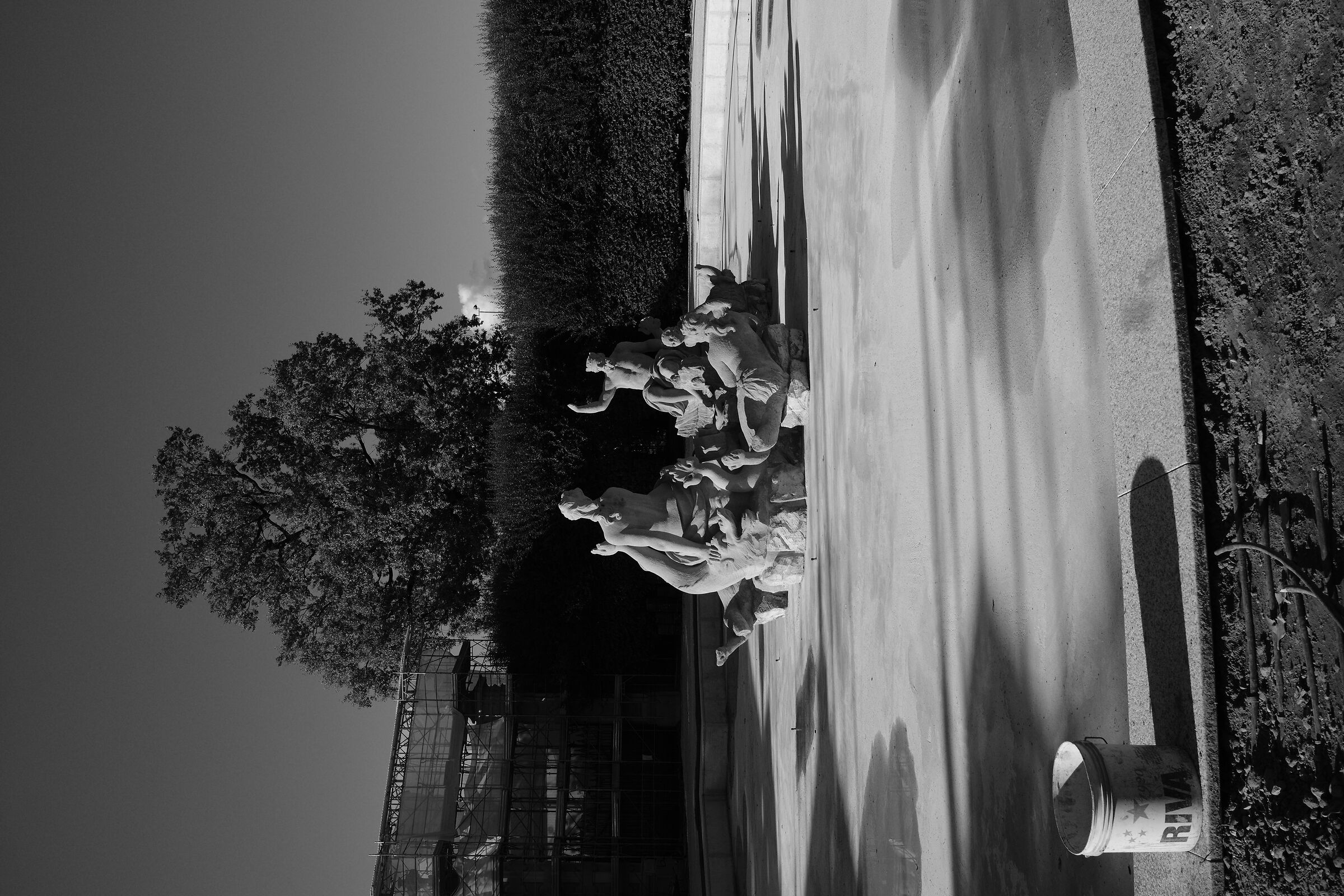 Cantiere del Giardino storico Castello di Belgioioso