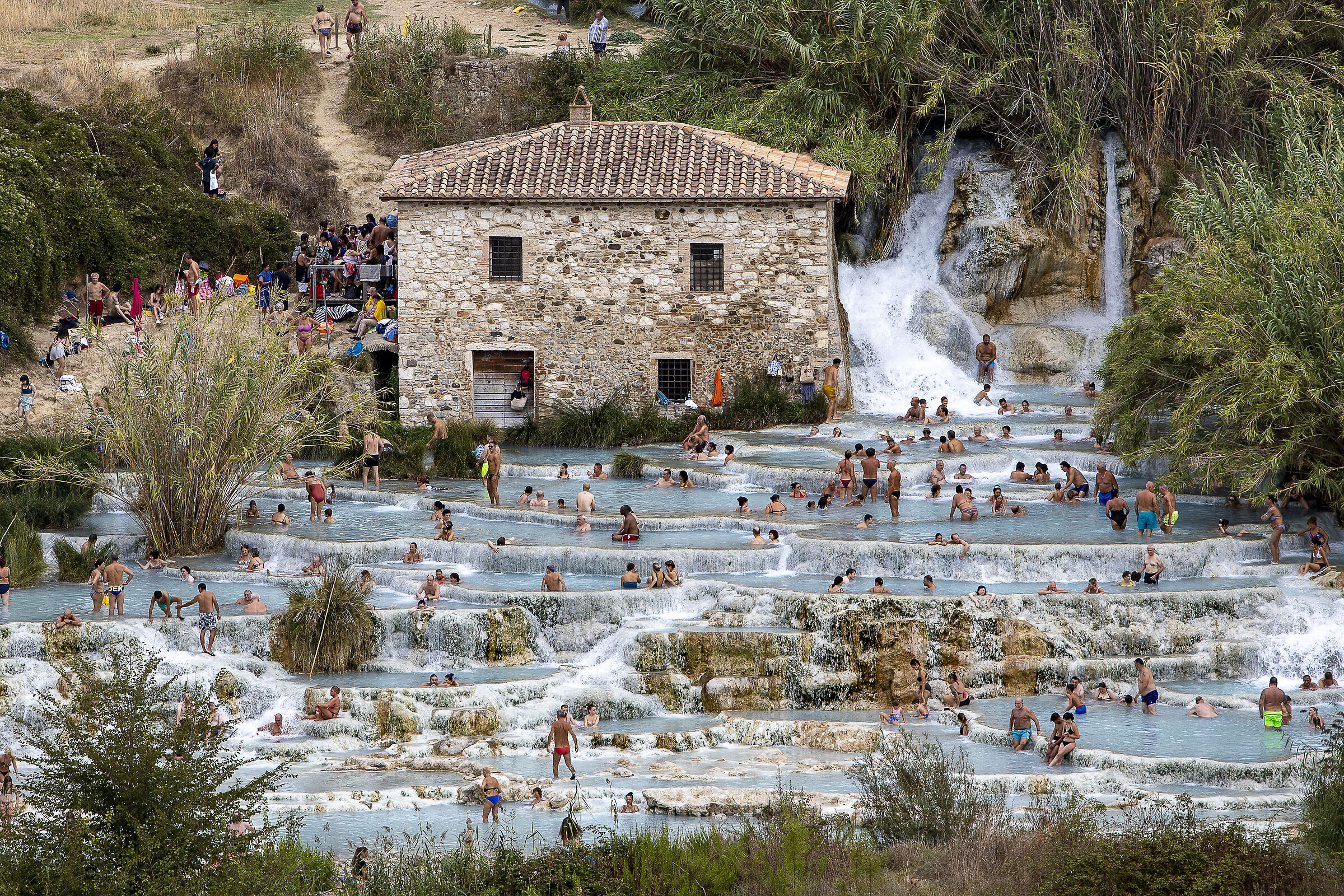 Thermal baths of Saturnia