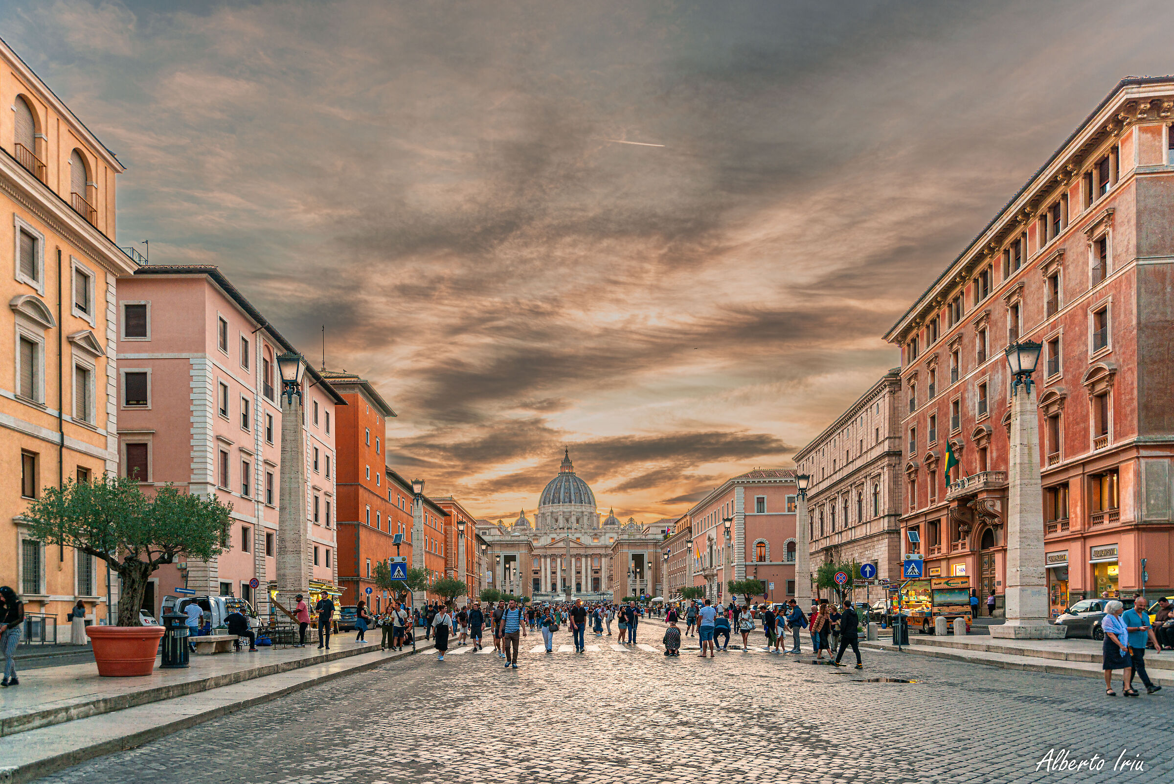 Walking in the Vatican