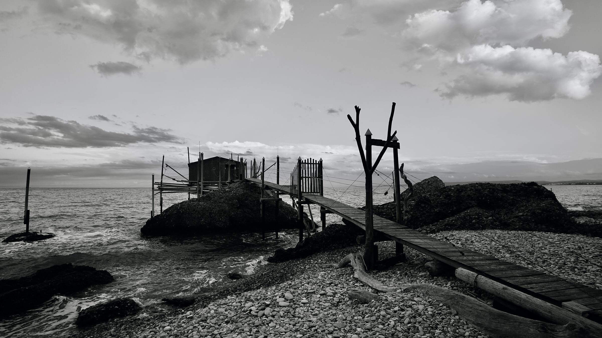 Trabucco "La Rosa dei venti".