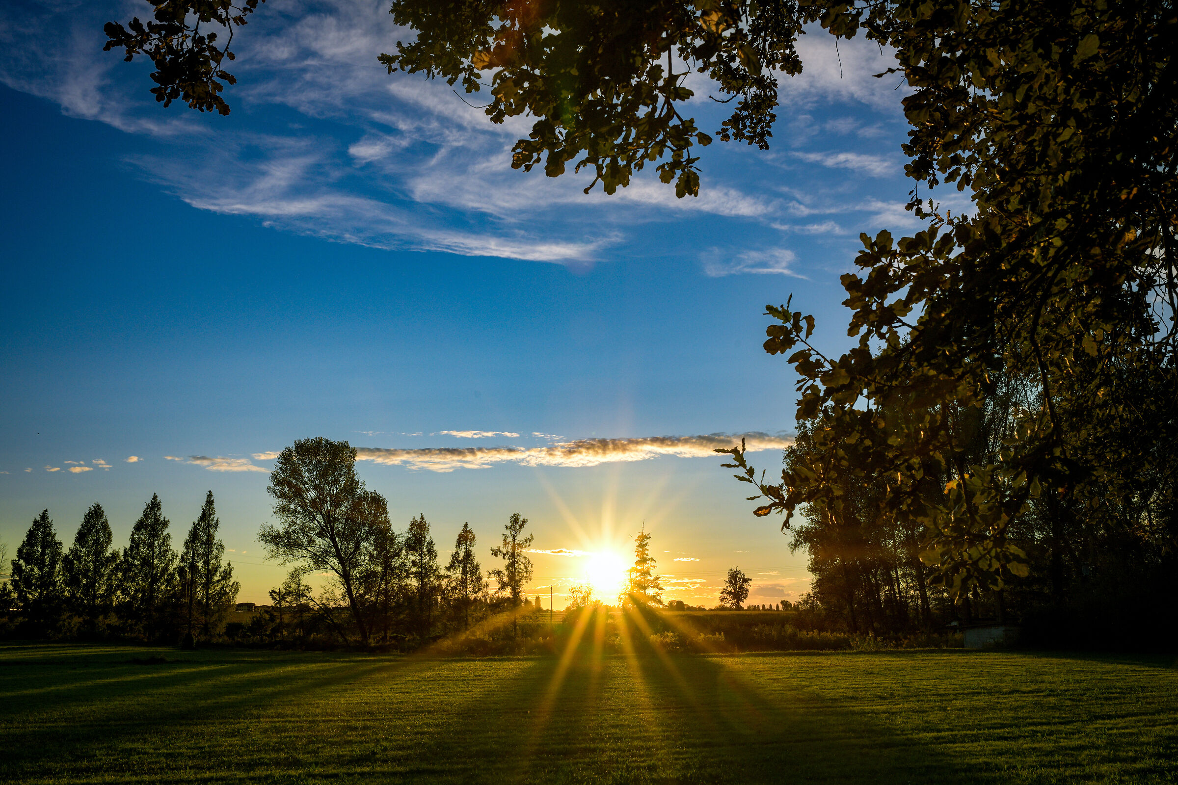 Lodi sunset