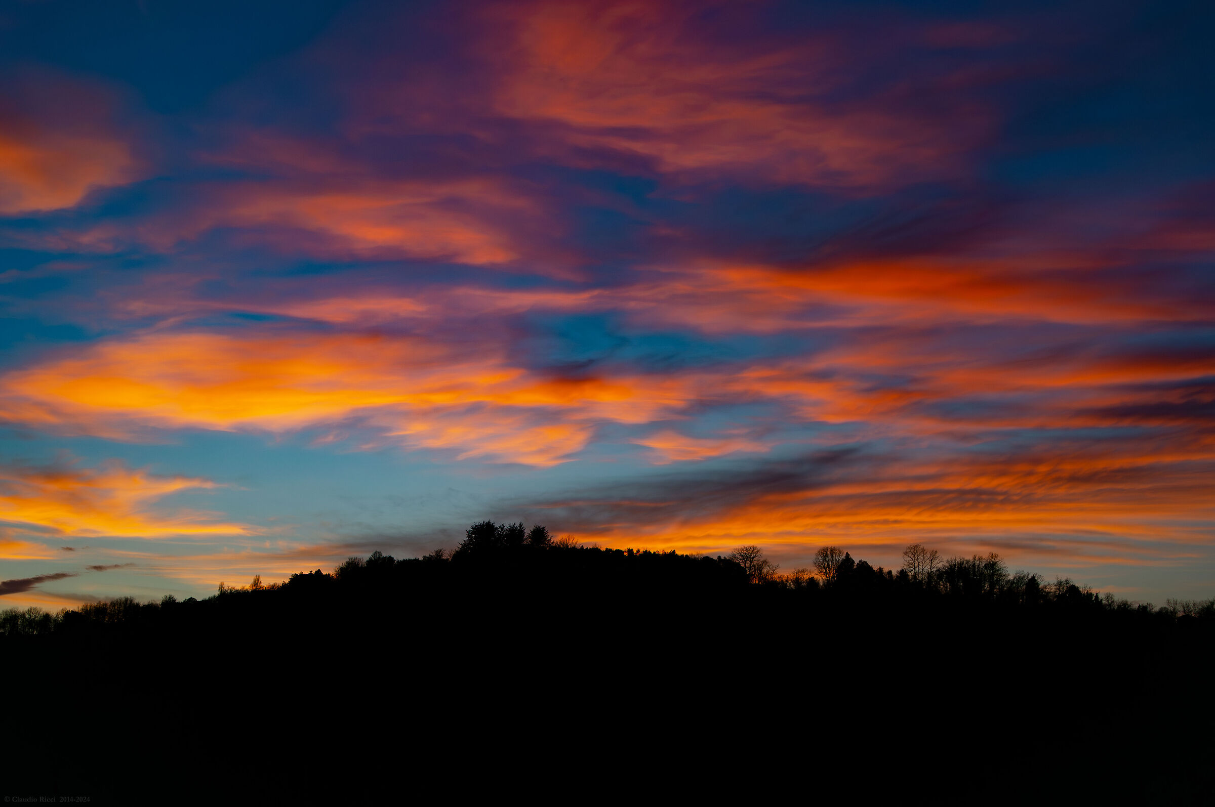 Sunset over the Treja Valley (Vt)
