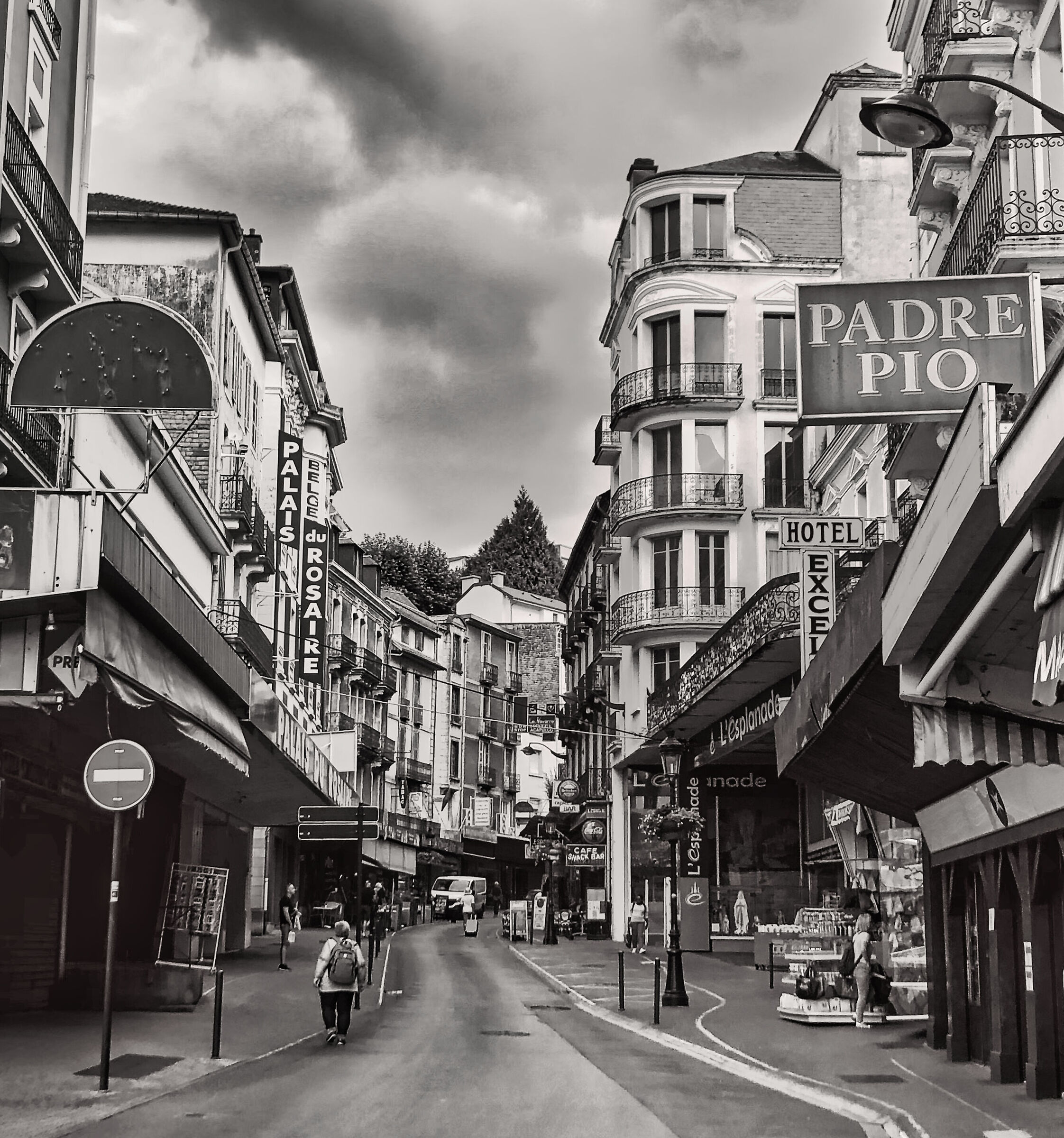 The Streets of Lourdes