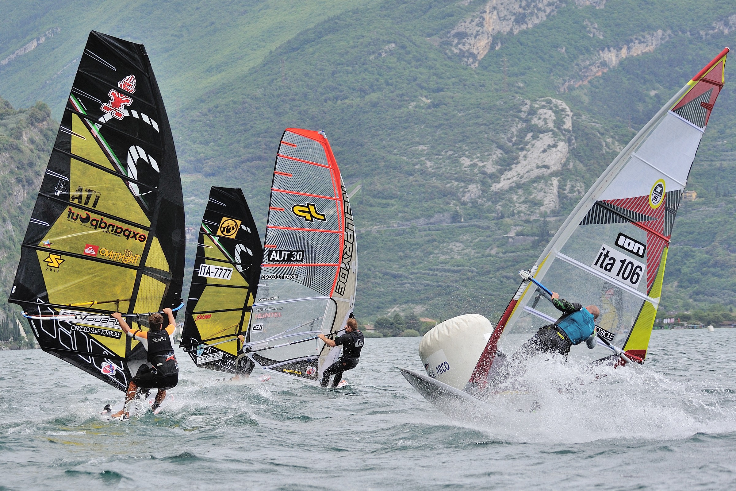 Windsurf slalom