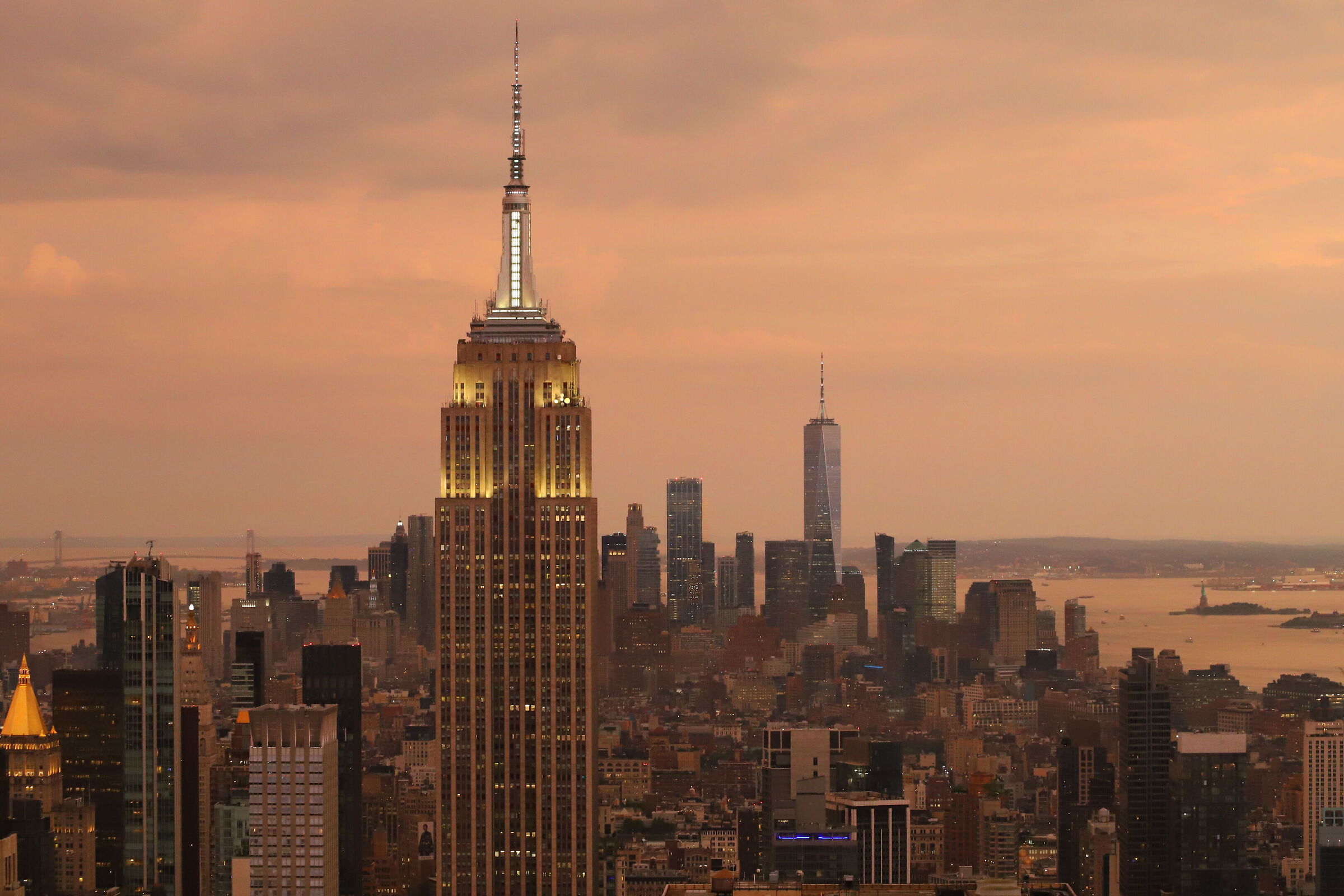 Sunset from Top of The Rock