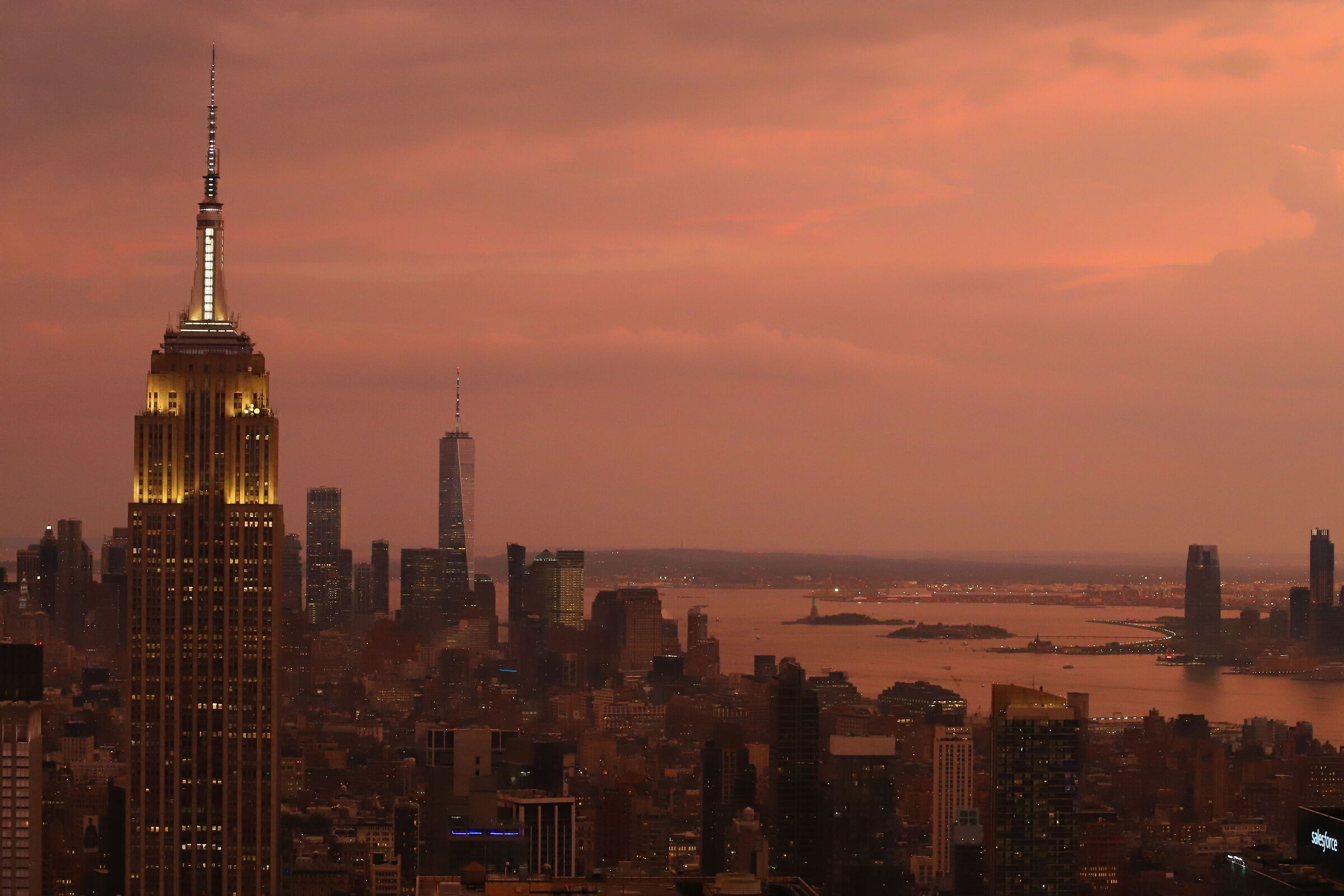 Sunset from Top of The Rock