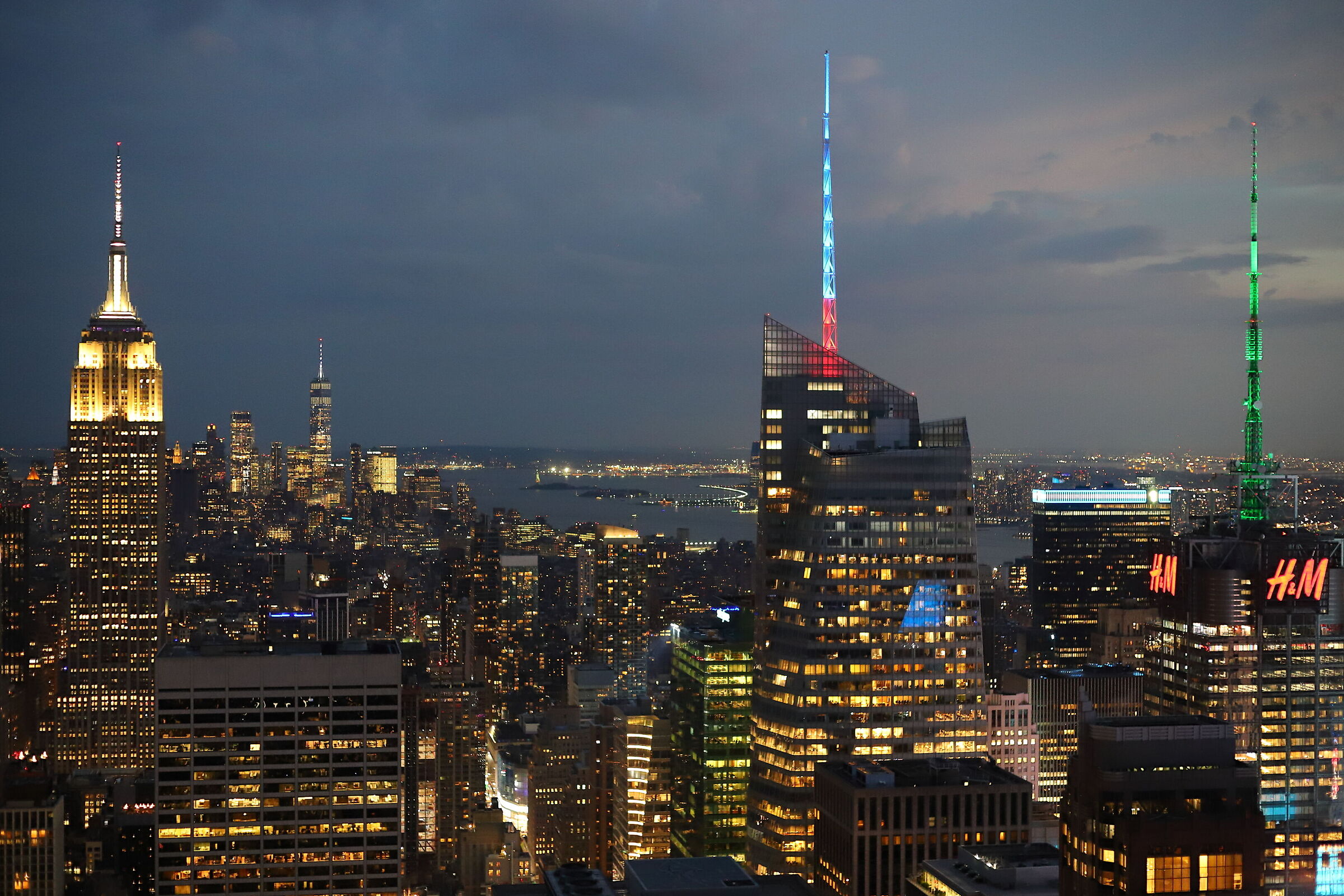 Ora blu from Top of The Rock