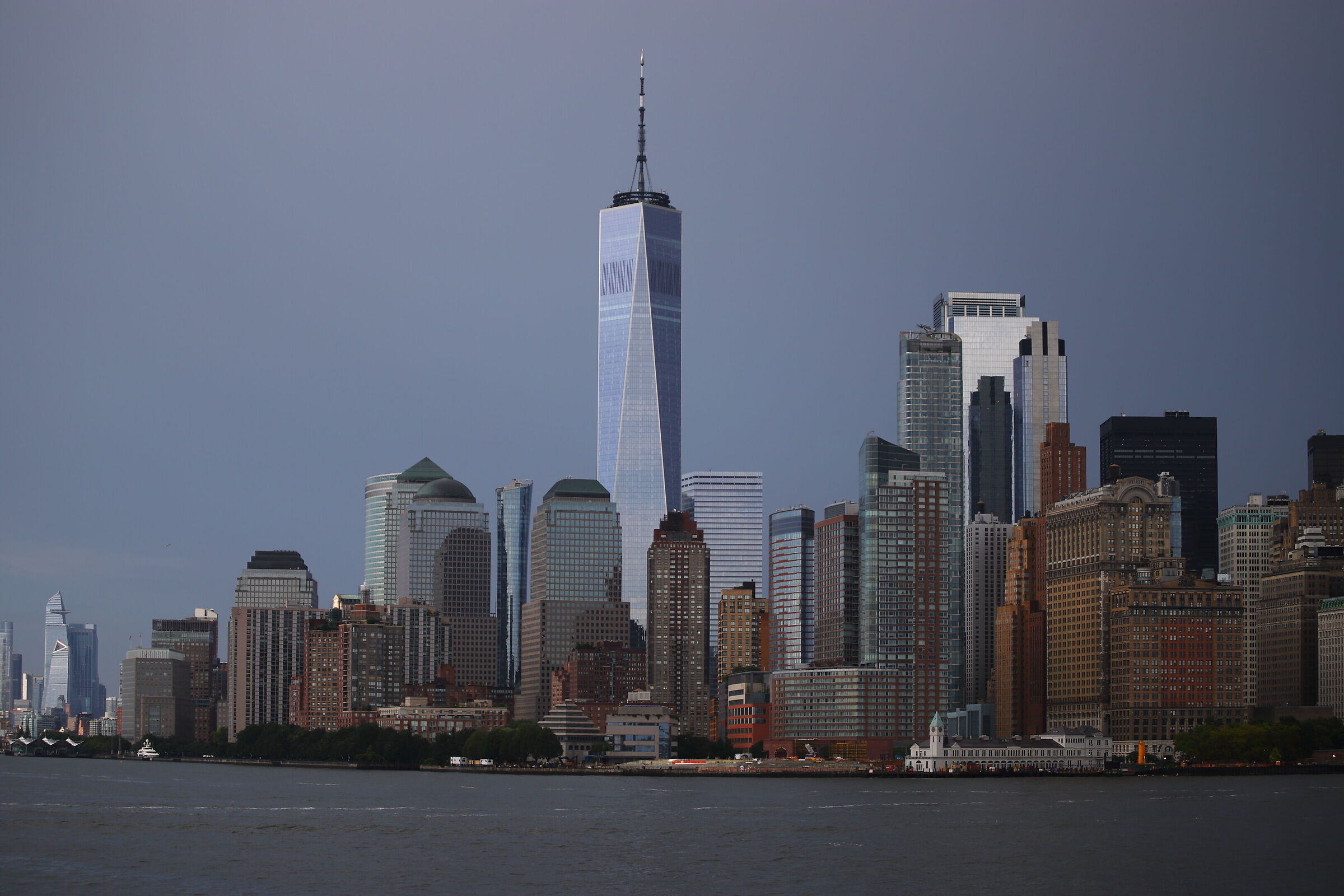 NY skyline after storm