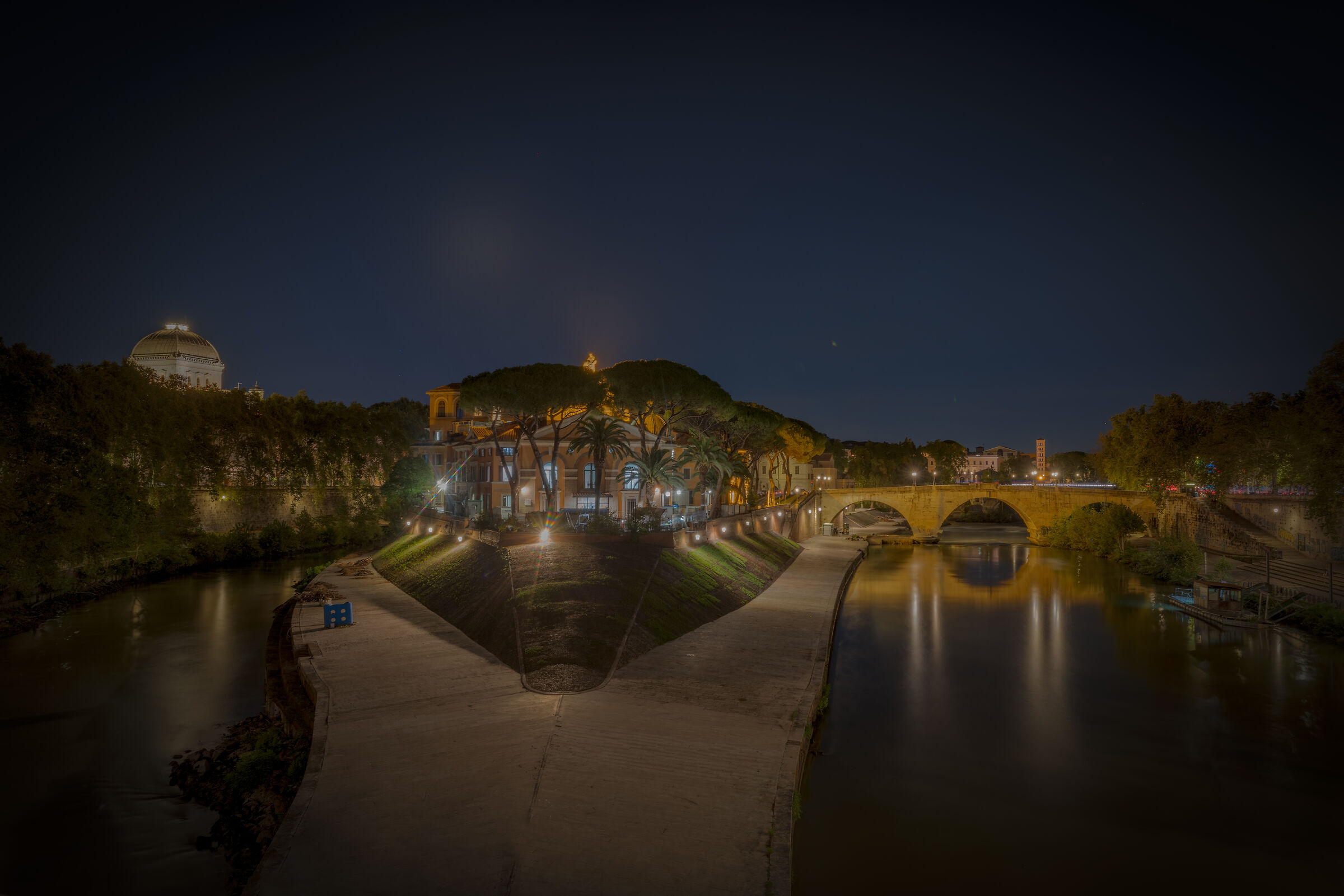 The Tiber Island