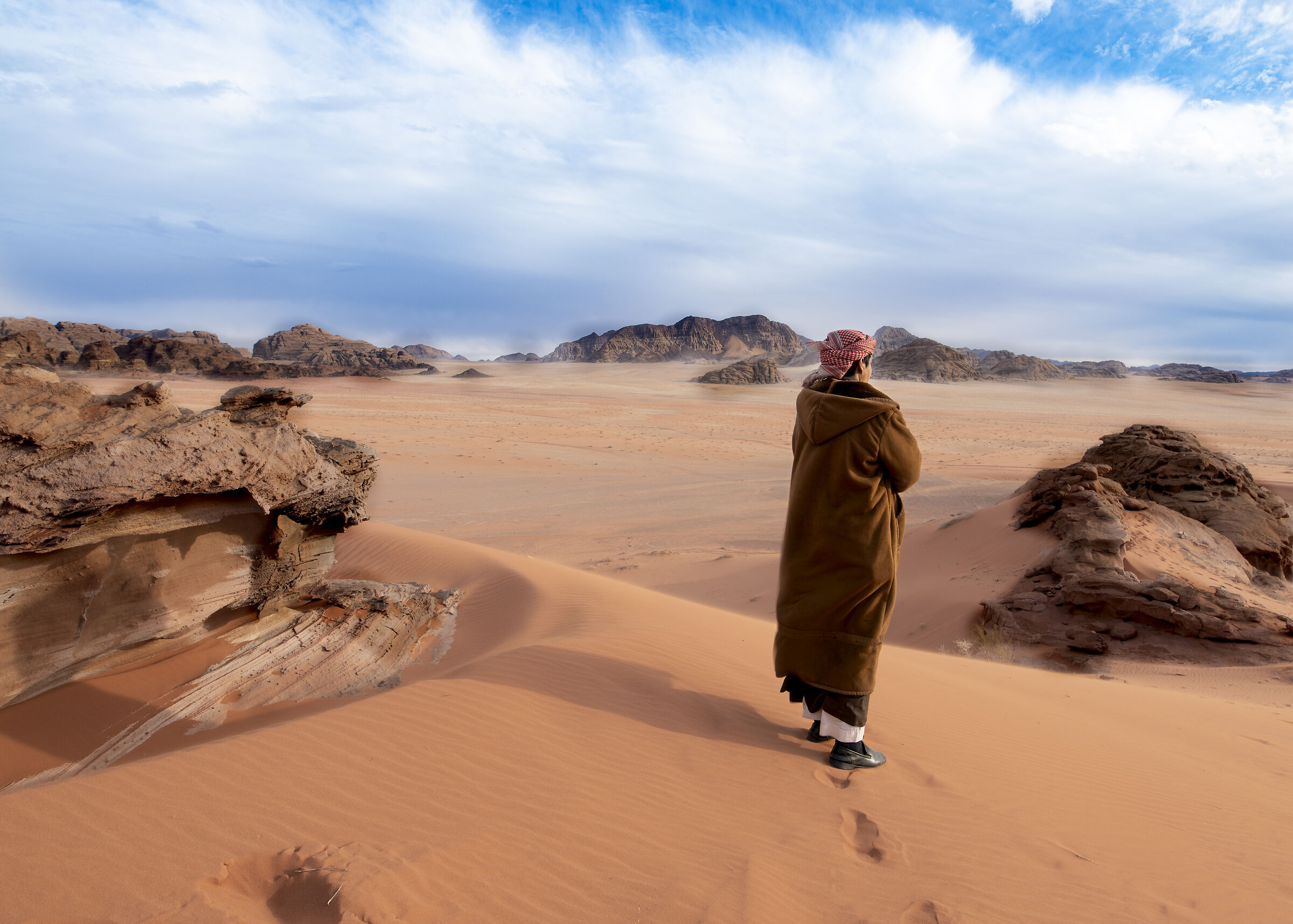 La guida nel deserto, Alì (Giordania)