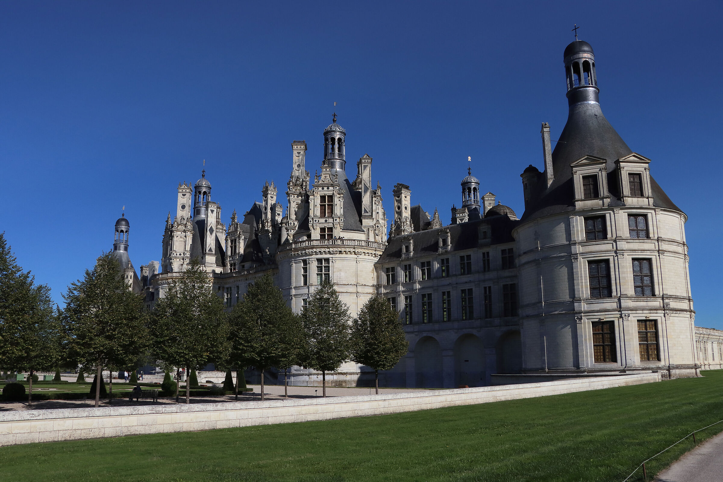Chambord- semi-side view