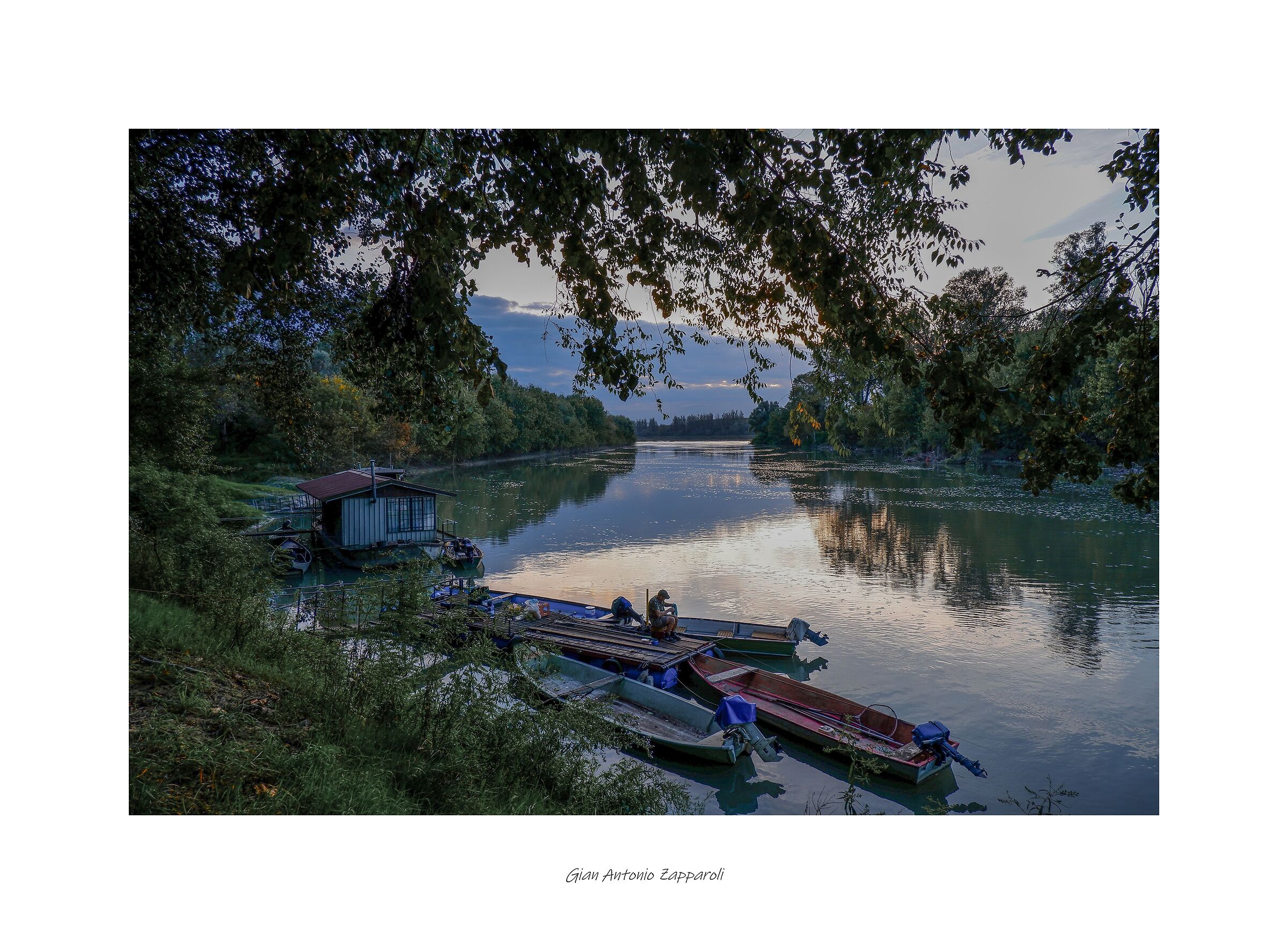 On the banks of the Po